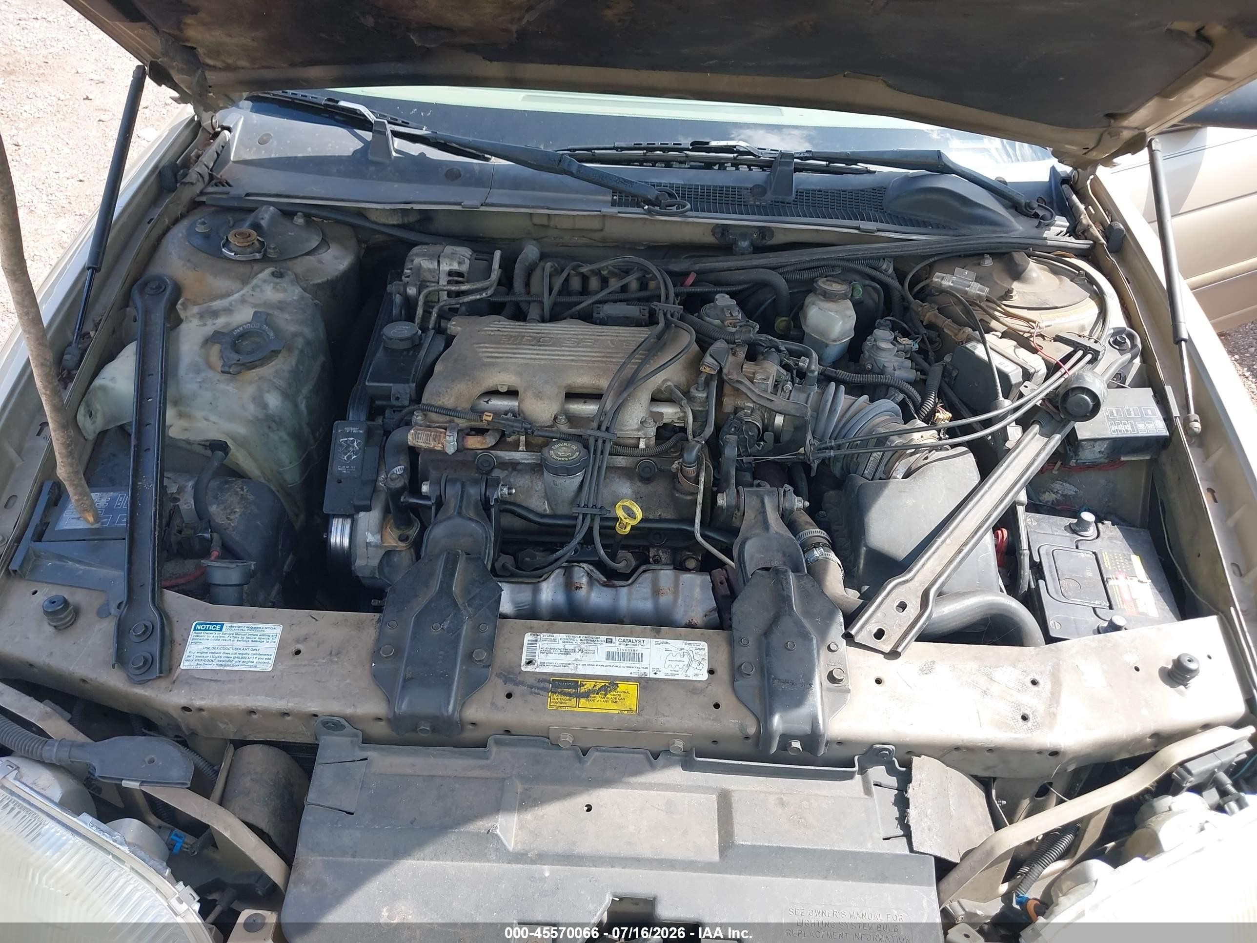 1999 Chevrolet Lumina   Brown vin: 2G1WL52M7X9108087
