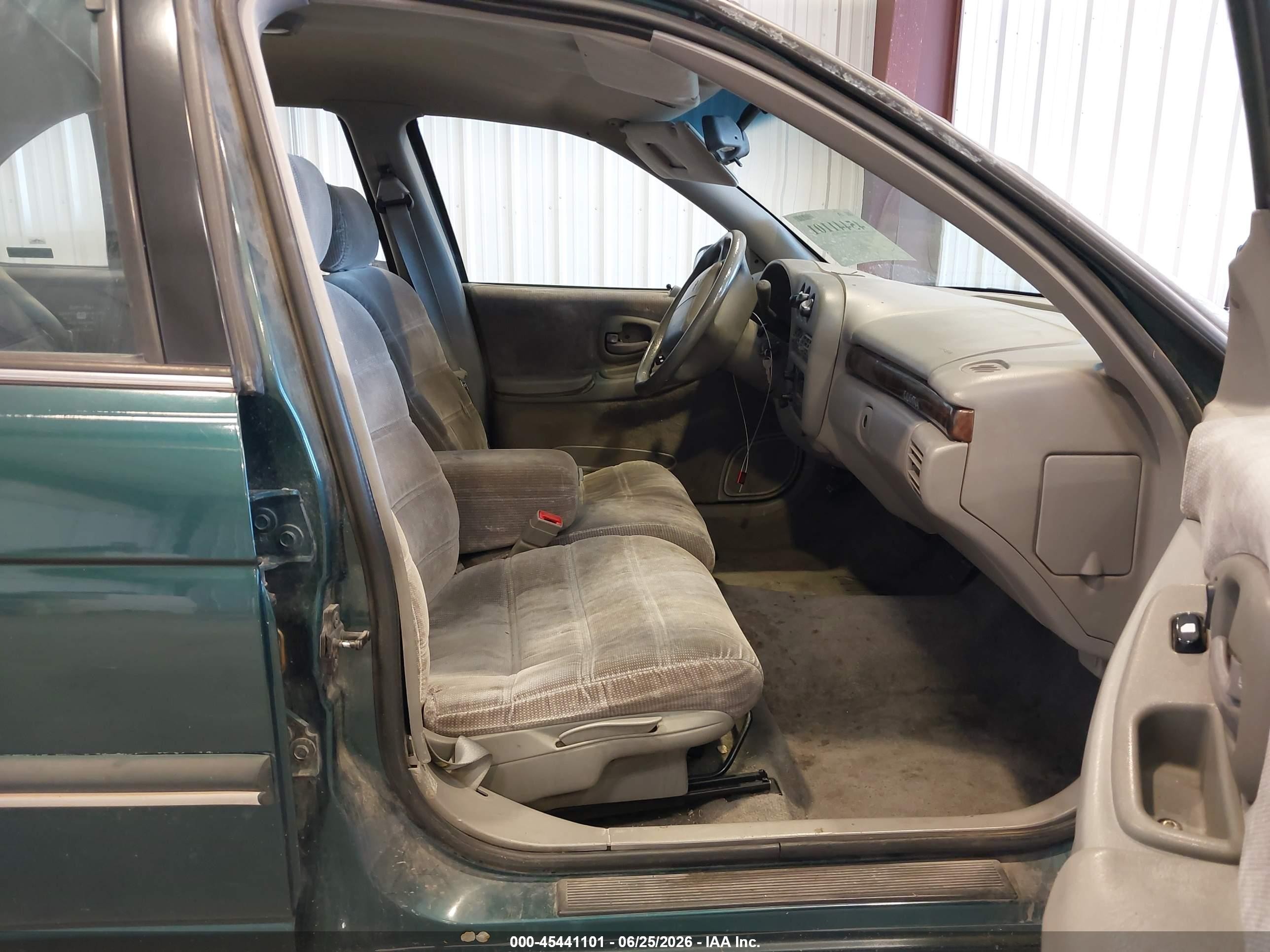 1997 Chevrolet Lumina Police/taxi Pkgs Taxi W/p01 Green vin: 2G1WL52M8V1186163
