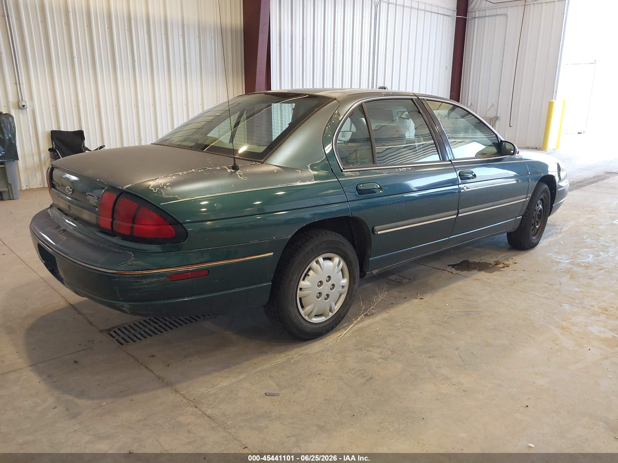 1997 Chevrolet Lumina Police/taxi Pkgs Taxi W/p01 Green vin: 2G1WL52M8V1186163