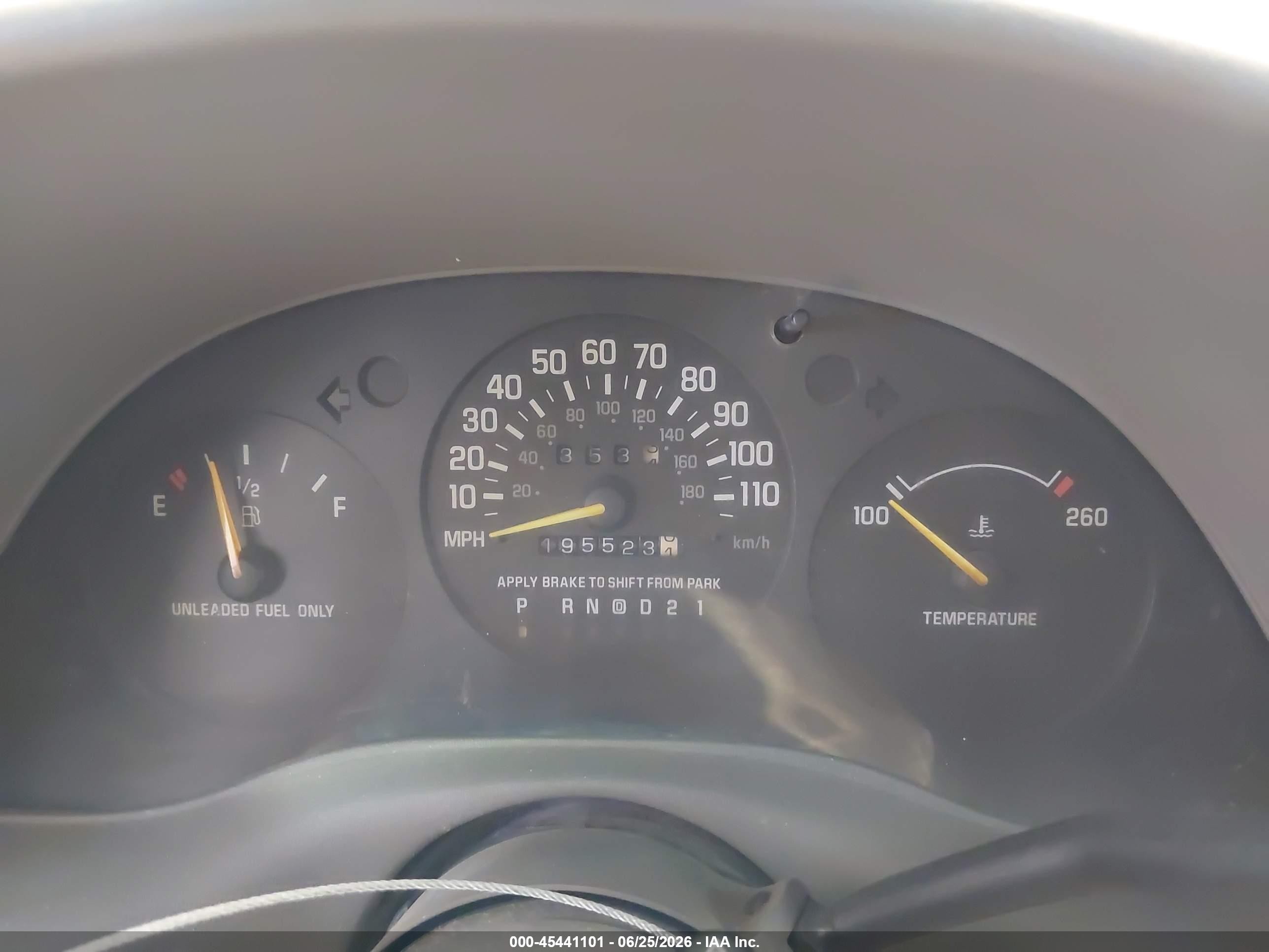 1997 Chevrolet Lumina Police/taxi Pkgs Taxi W/p01 Green vin: 2G1WL52M8V1186163