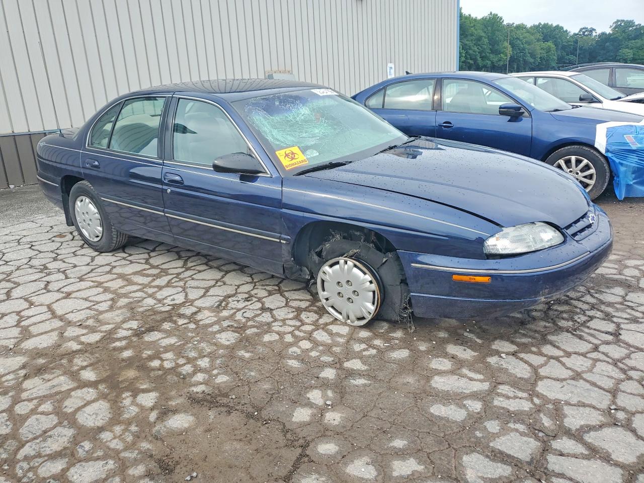 1999 Chevrolet Lumina Base/ls Blue vin: 2G1WL52M8X9229615