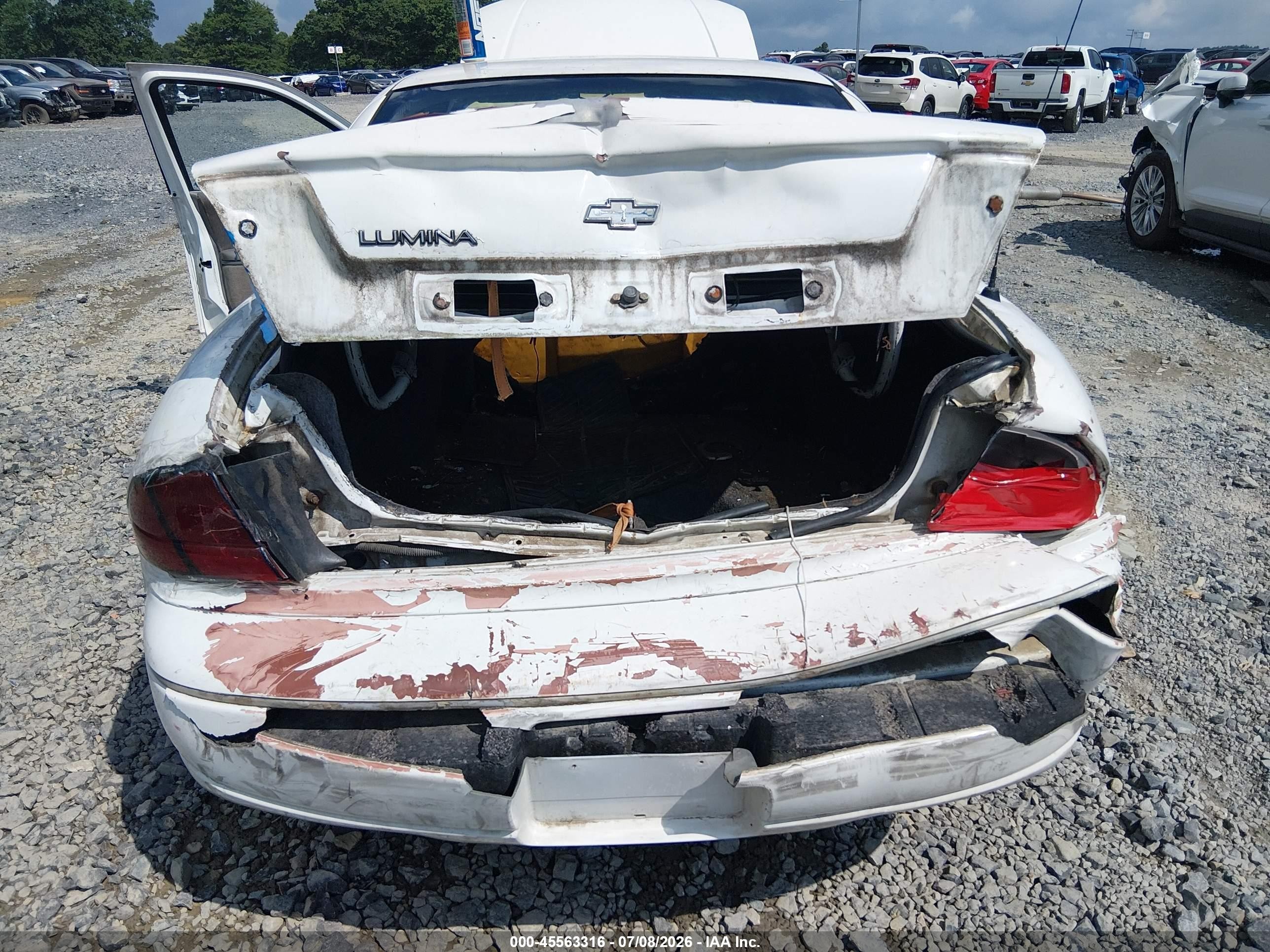 1995 Chevrolet Lumina   White vin: 2G1WL52MXS1101982