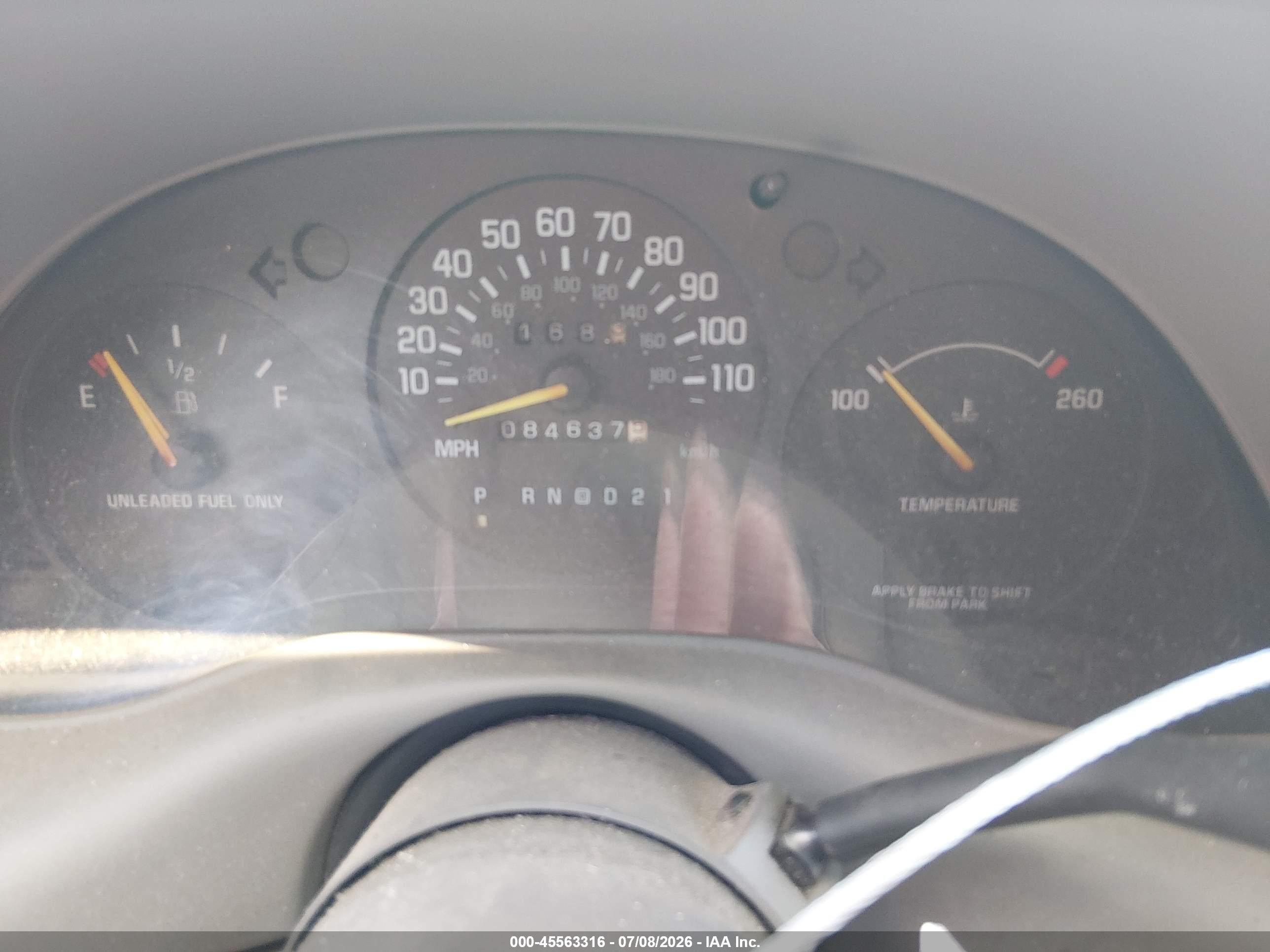 1995 Chevrolet Lumina   White vin: 2G1WL52MXS1101982