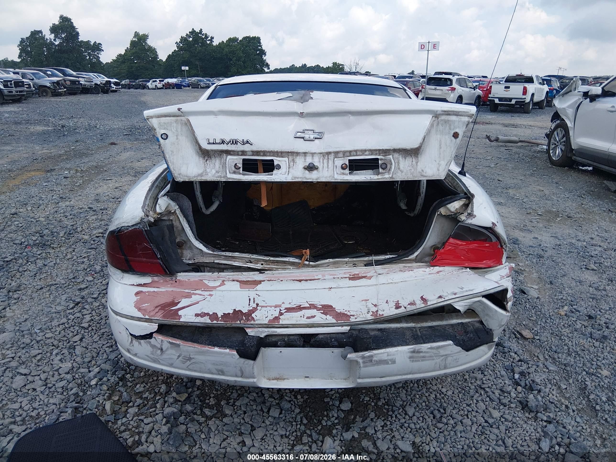 1995 Chevrolet Lumina   White vin: 2G1WL52MXS1101982