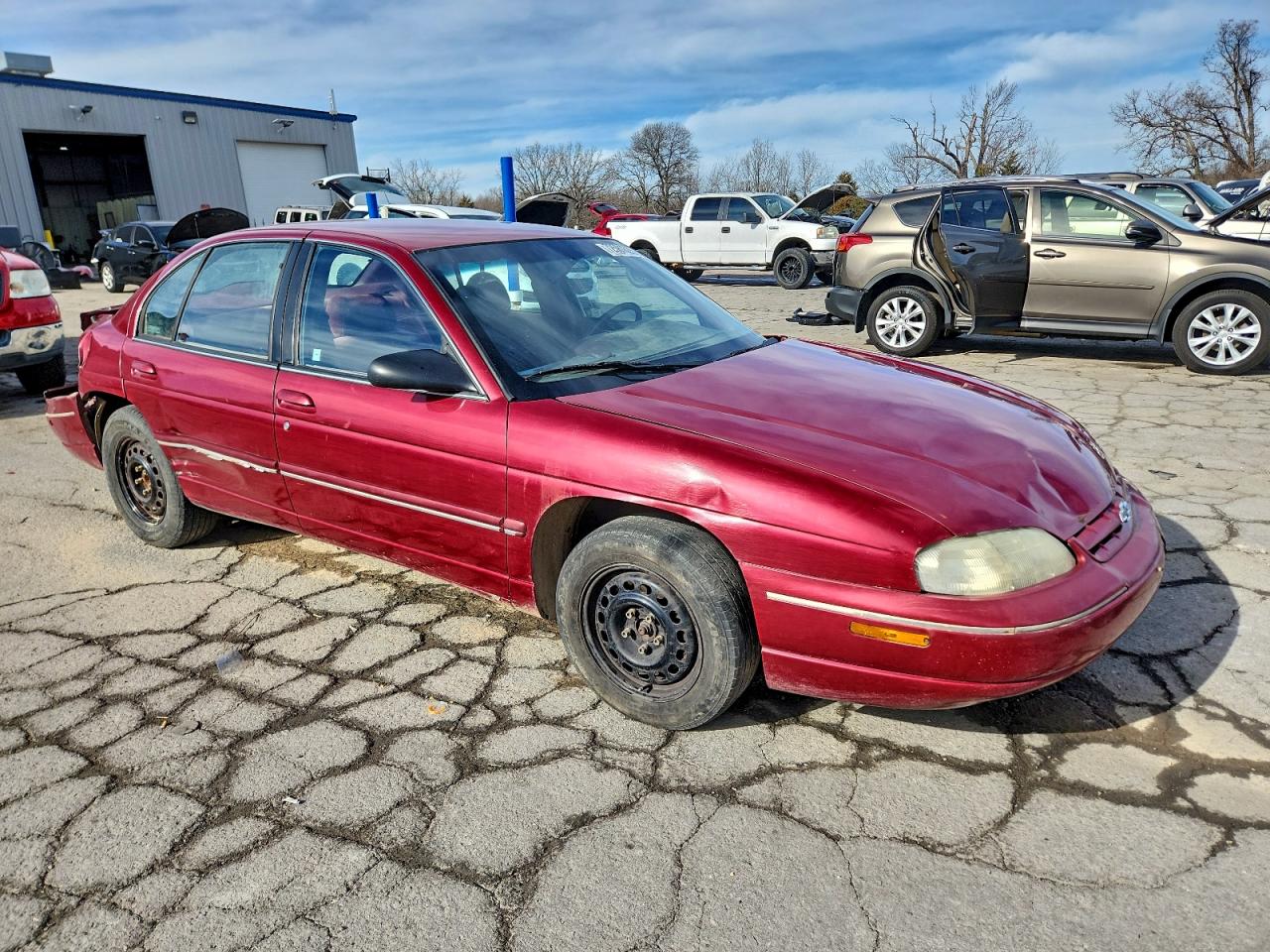 1995 Chevrolet Lumina Red vin: 2G1WL52MXS9263550