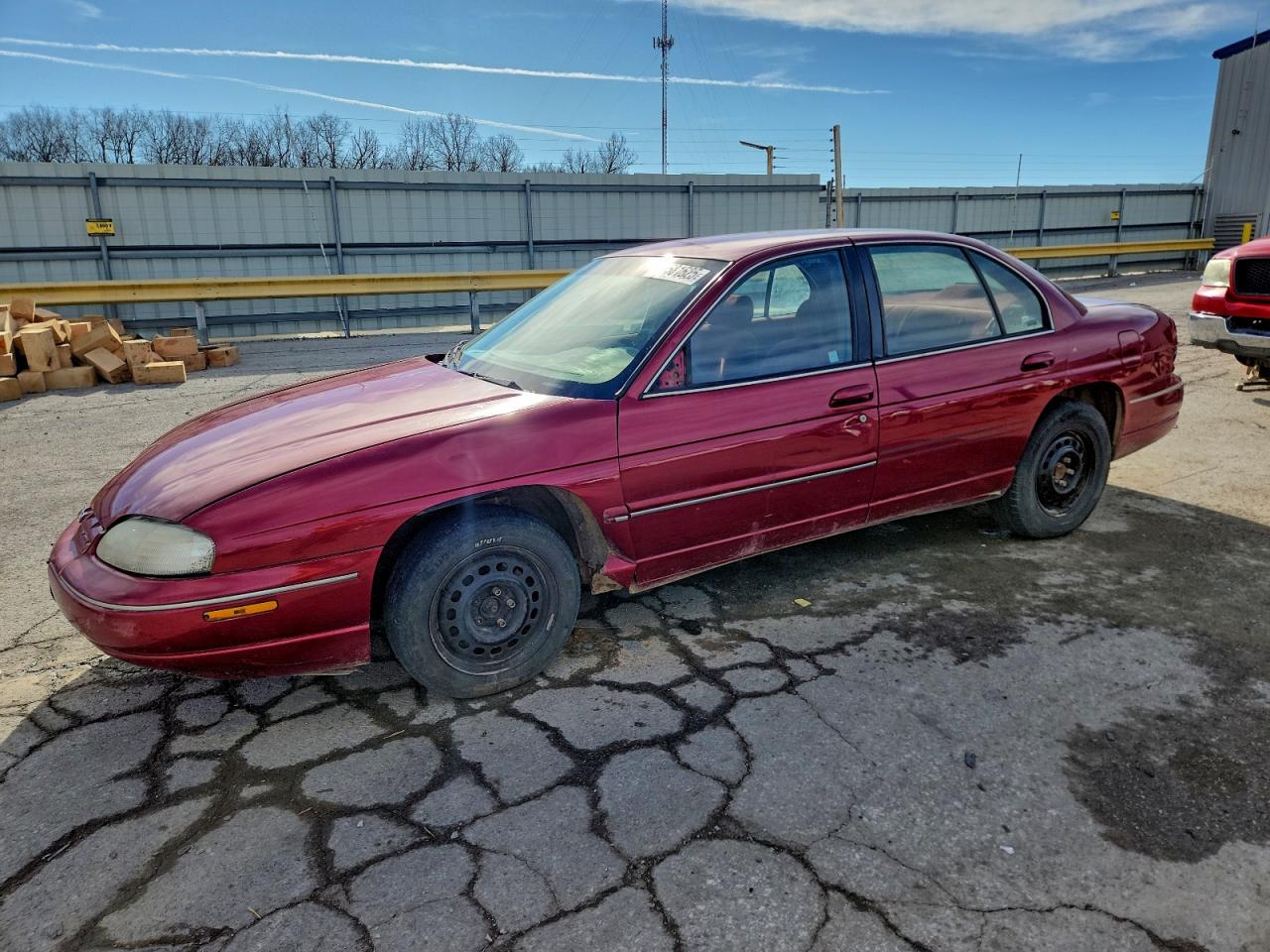 1995 Chevrolet Lumina Red vin: 2G1WL52MXS9263550