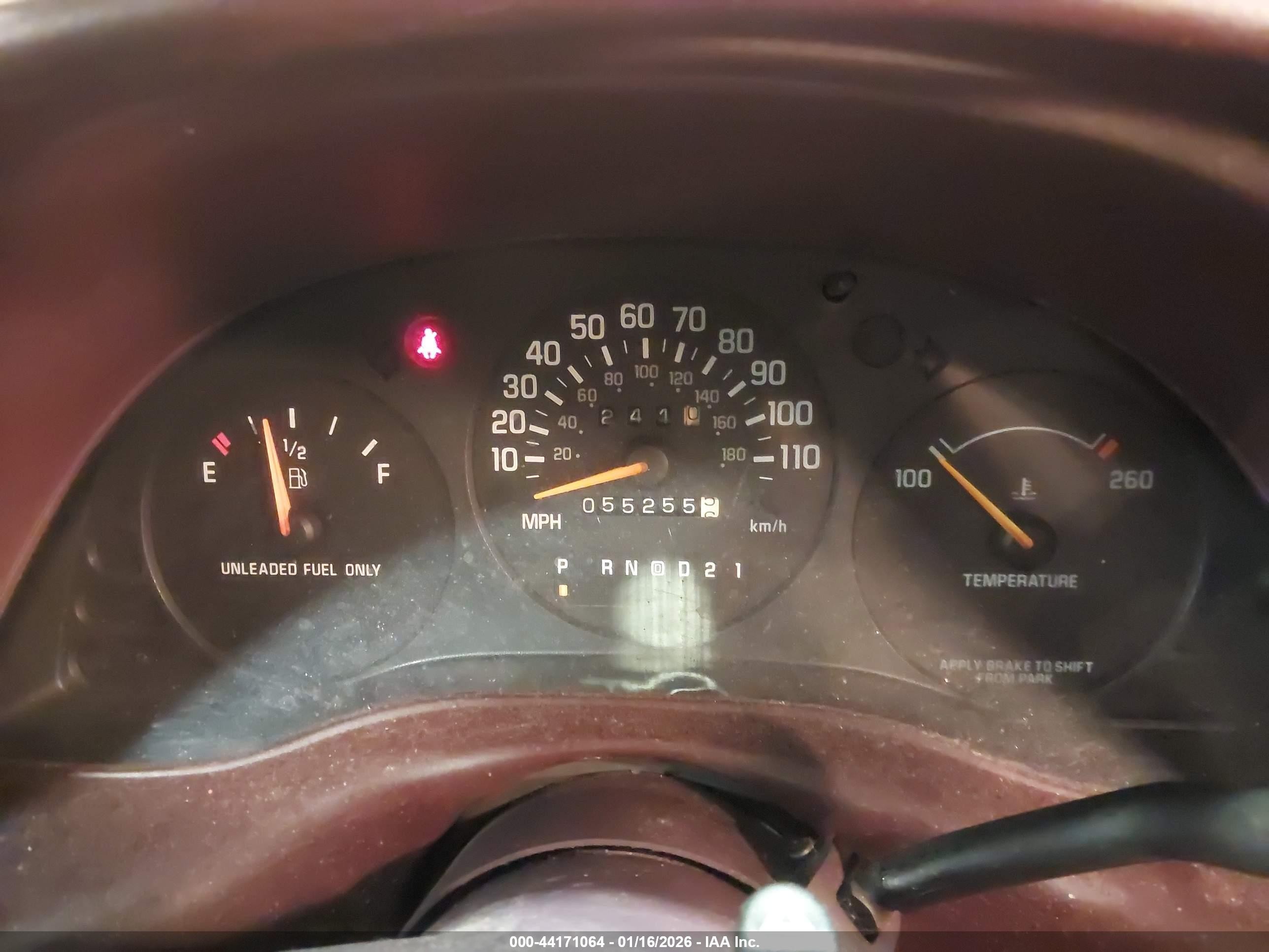 1996 Chevrolet Lumina   Red vin: 2G1WL52MXT1112224