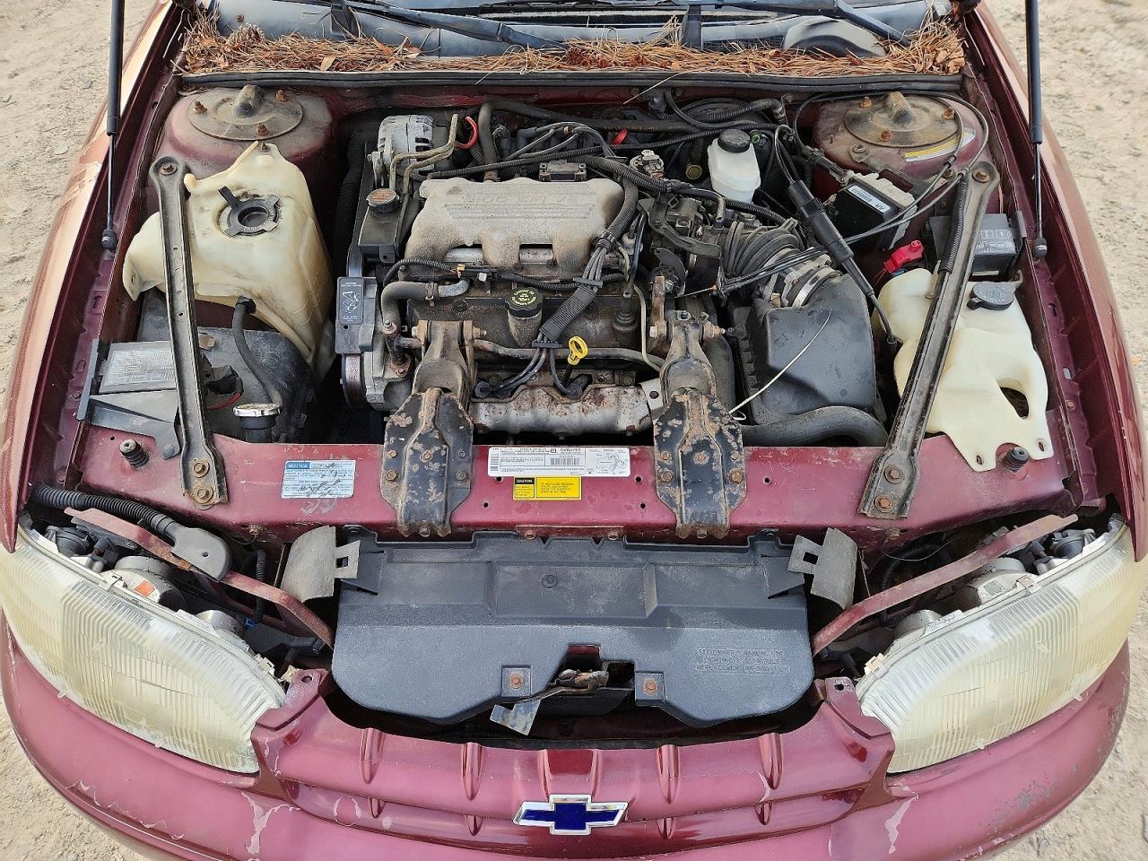 1998 Chevrolet Lumina Base Burgundy vin: 2G1WL52MXW1120229