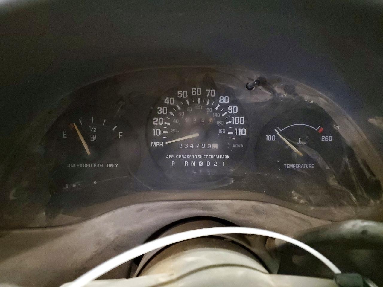 1998 Chevrolet Lumina Base Blue vin: 2G1WL52MXW9203645