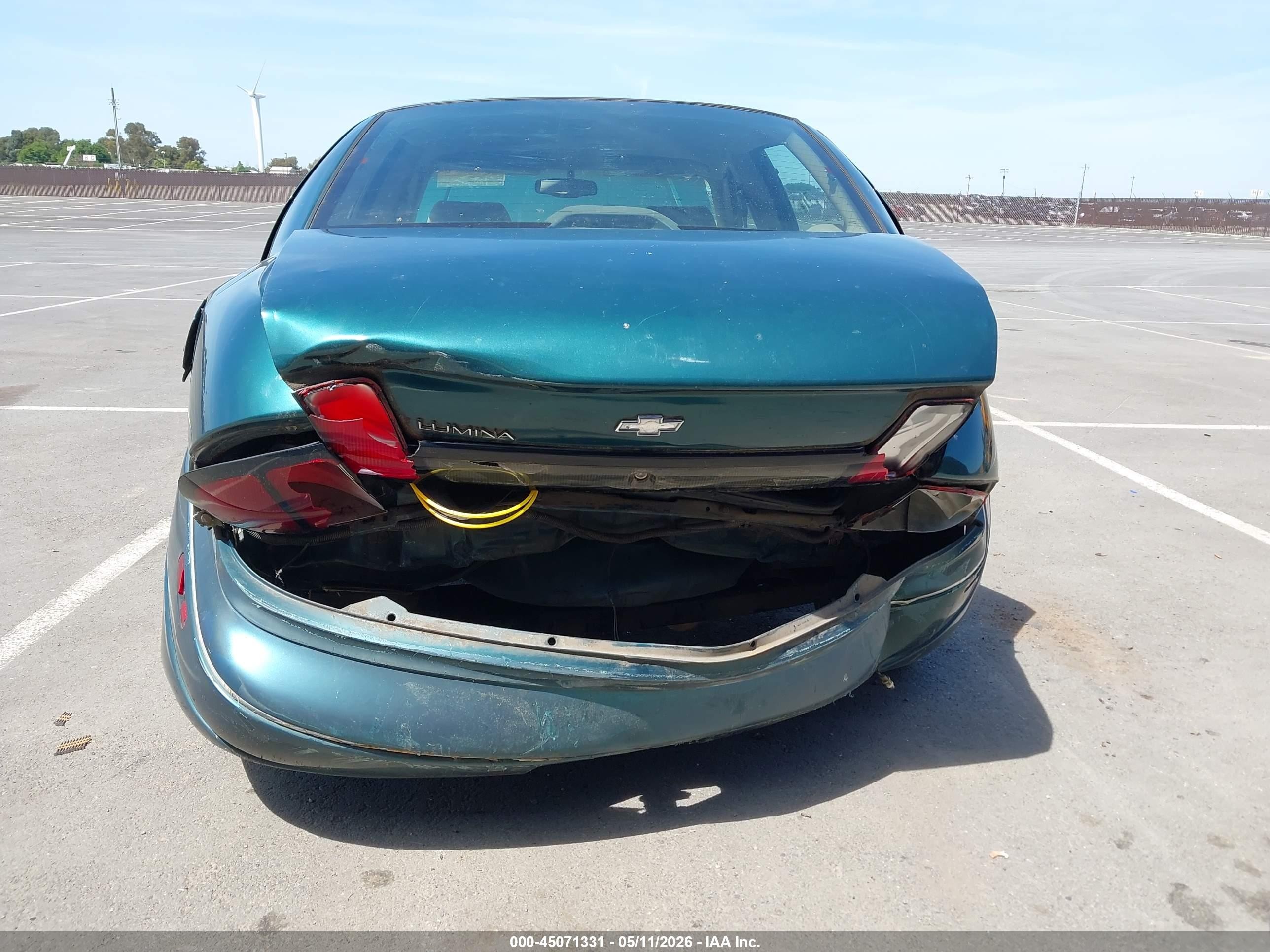 1998 Chevrolet Lumina   Green vin: 2G1WL52MXW9314843