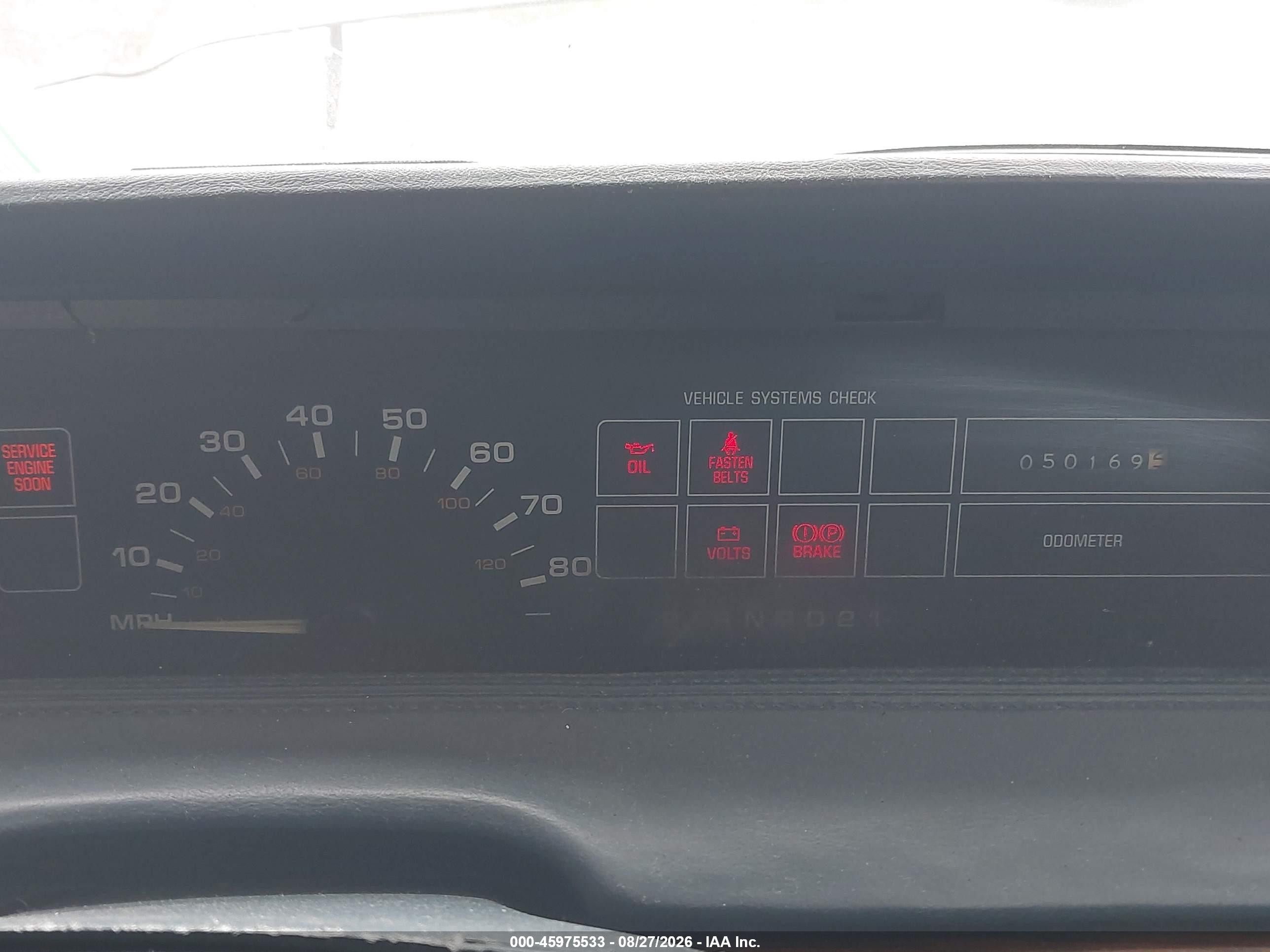 1991 Chevrolet Lumina   White vin: 2G1WL54T0M1129880