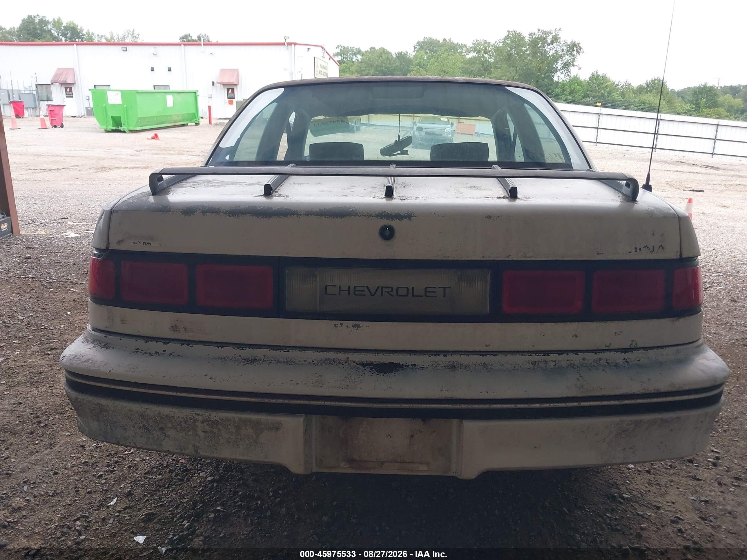 1991 Chevrolet Lumina   White vin: 2G1WL54T0M1129880