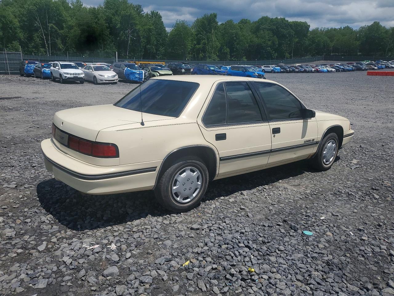 1991 Chevrolet Lumina Beige vin: 2G1WL54T0M9114247
