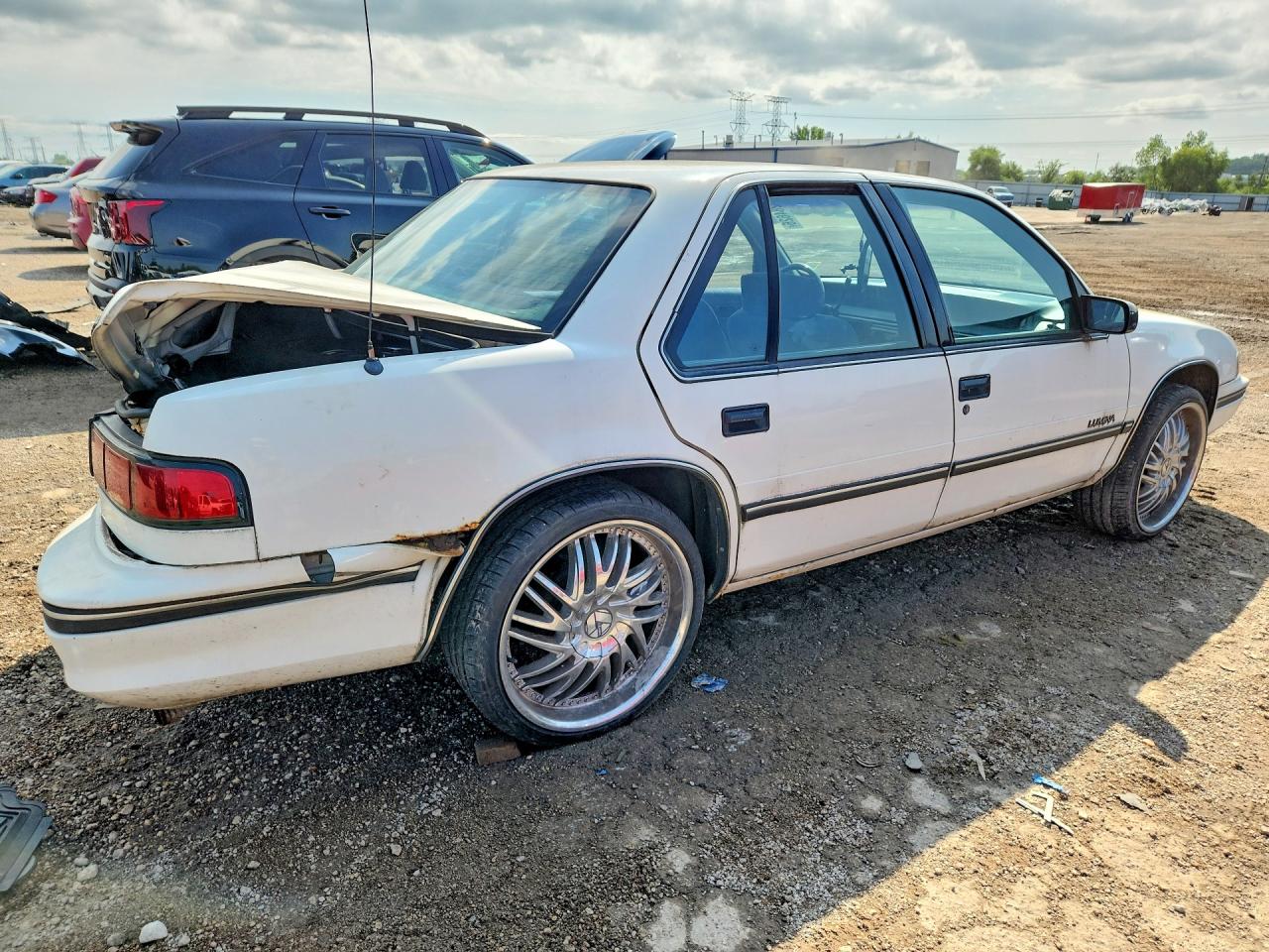 1992 Chevrolet Lumina White vin: 2G1WL54T0N1139956