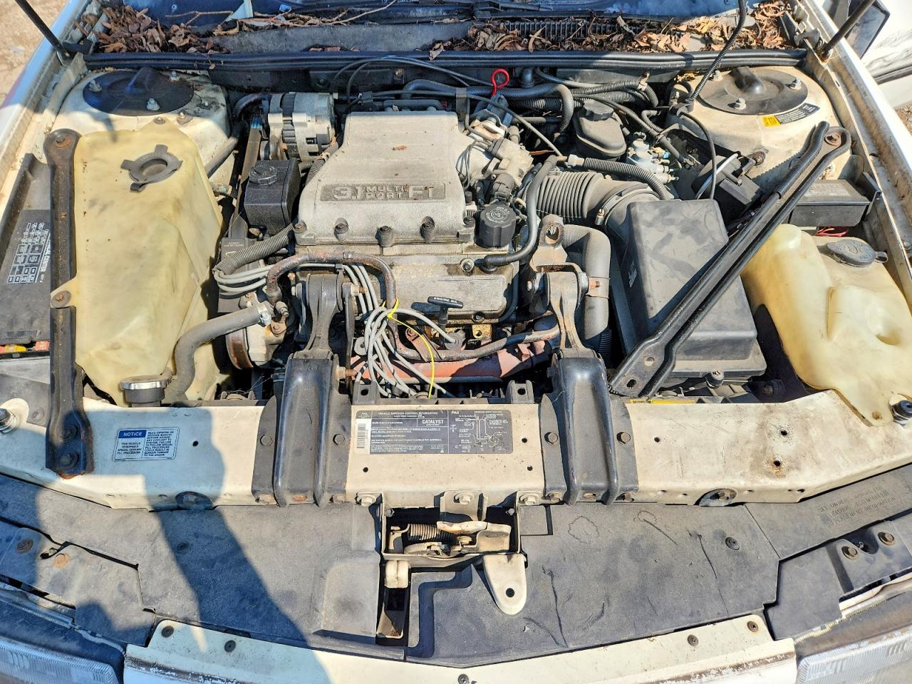 1992 Chevrolet Lumina White vin: 2G1WL54T0N1139956