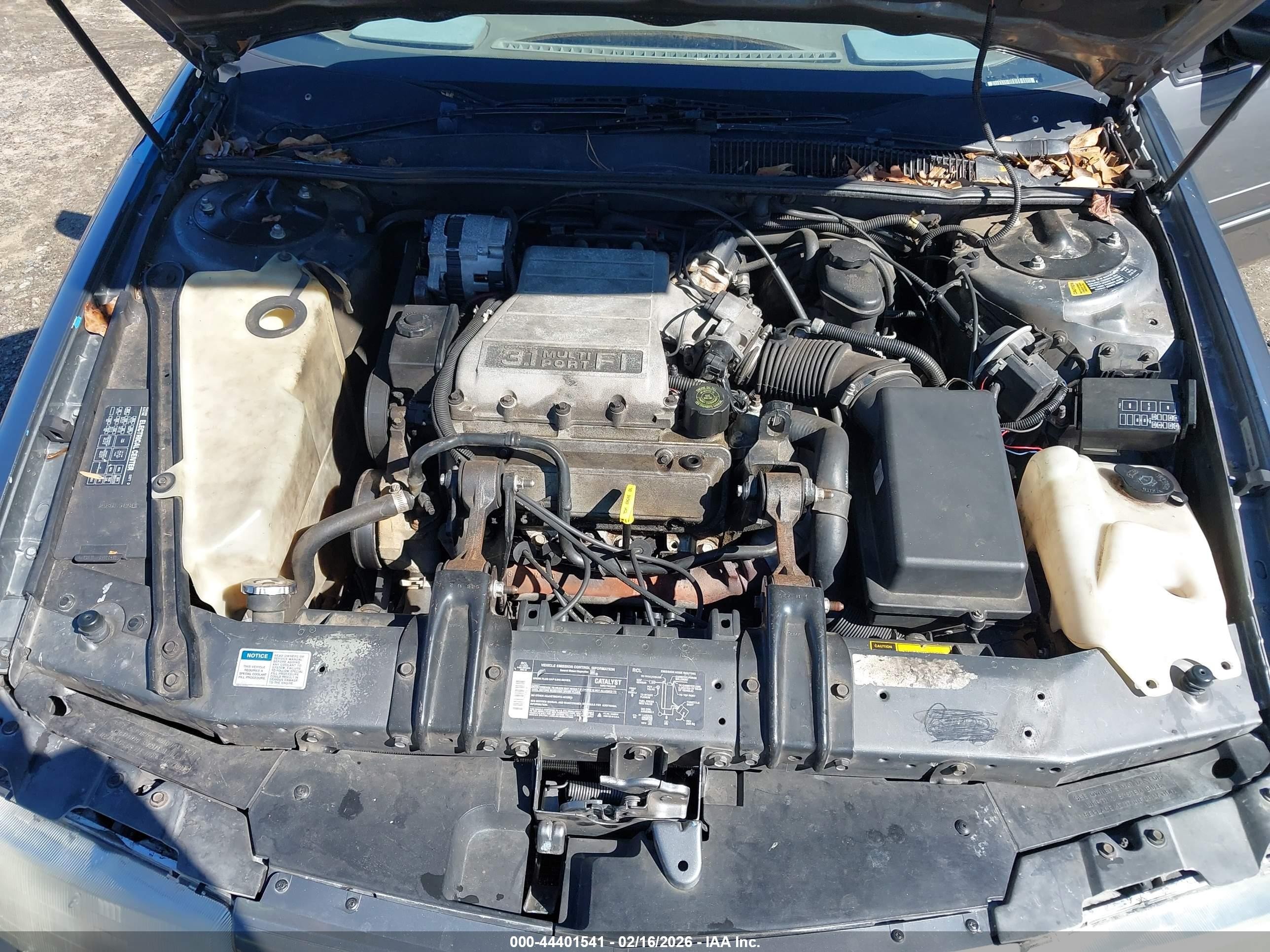 1993 Chevrolet Lumina   Gray vin: 2G1WL54T3P1134768