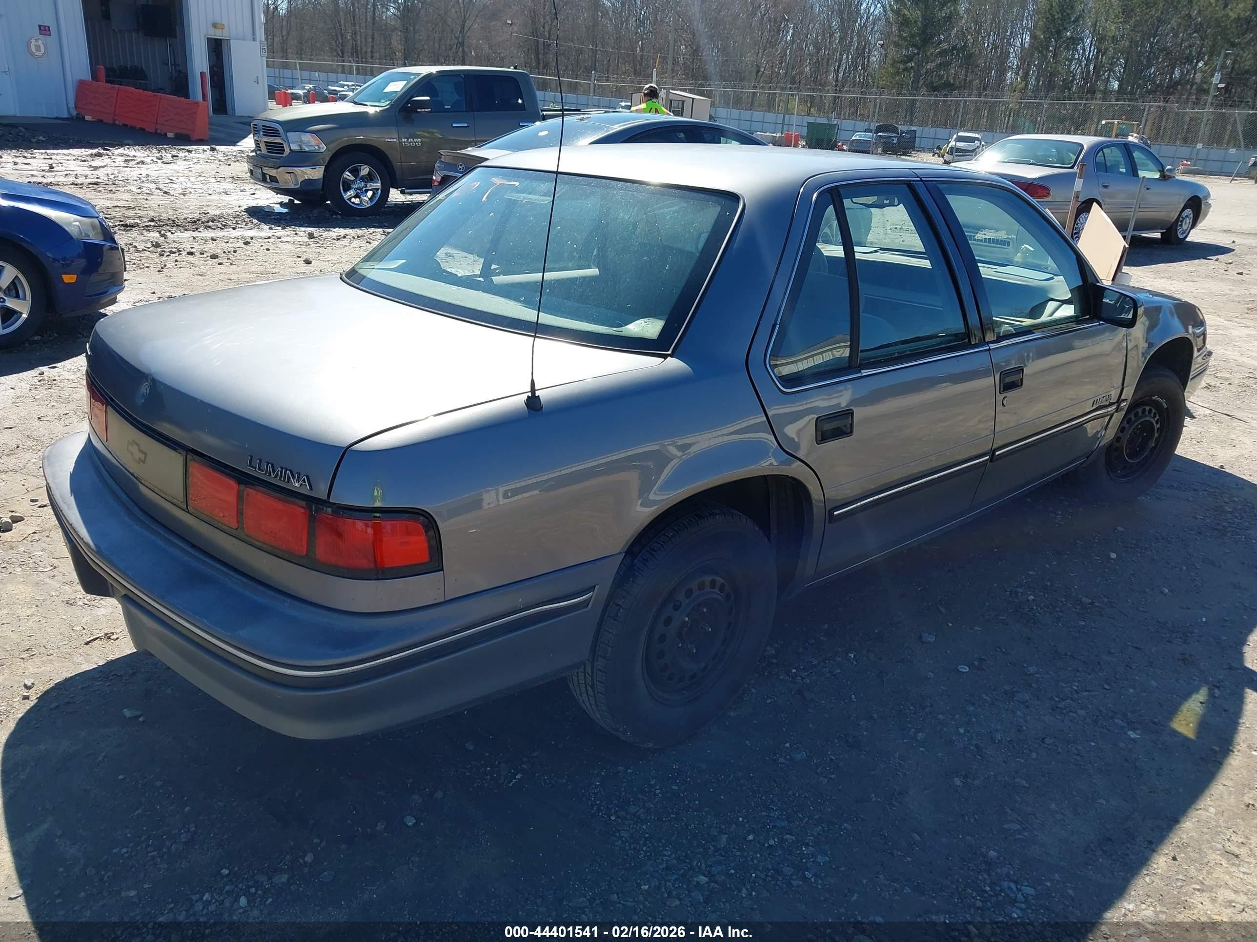 1993 Chevrolet Lumina   Gray vin: 2G1WL54T3P1134768