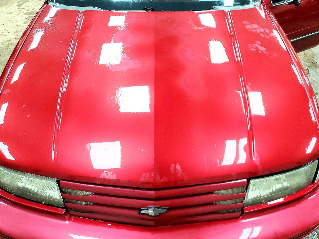 1993 Chevrolet Lumina Red vin: 2G1WL54T4P1118949