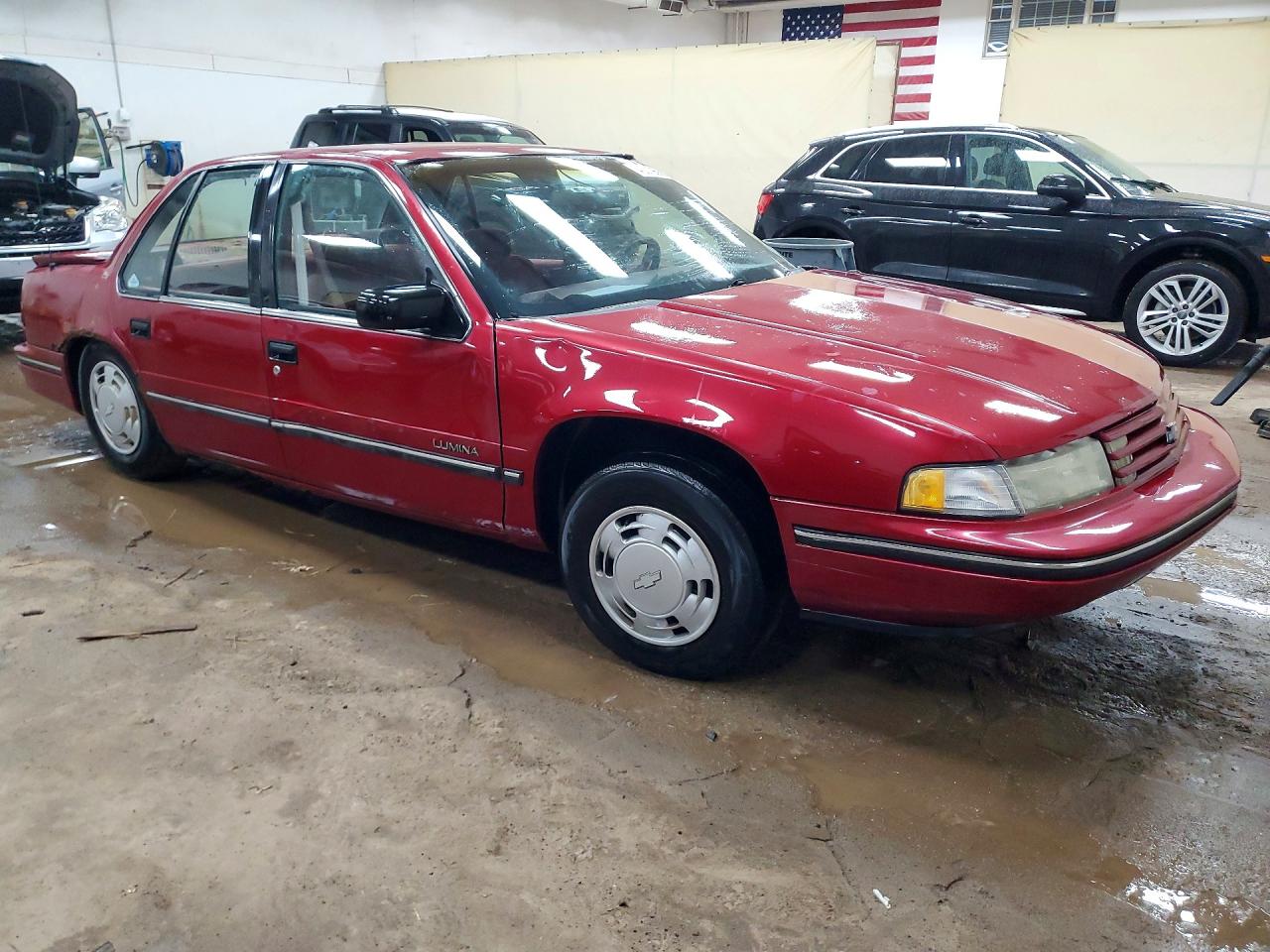 1993 Chevrolet Lumina Red vin: 2G1WL54T4P1118949
