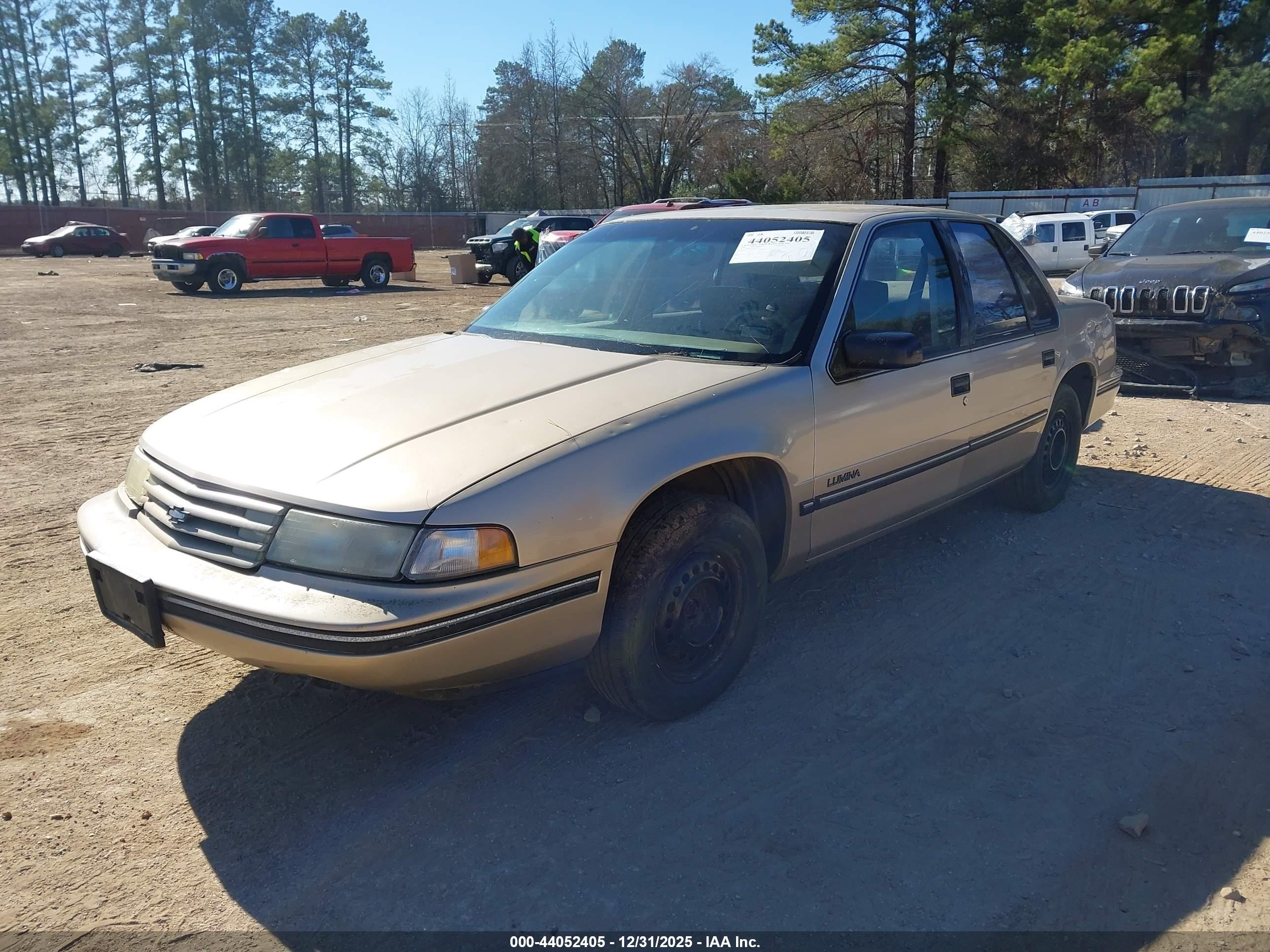 1993 Chevrolet Lumina   Gold vin: 2G1WL54T4P9214730