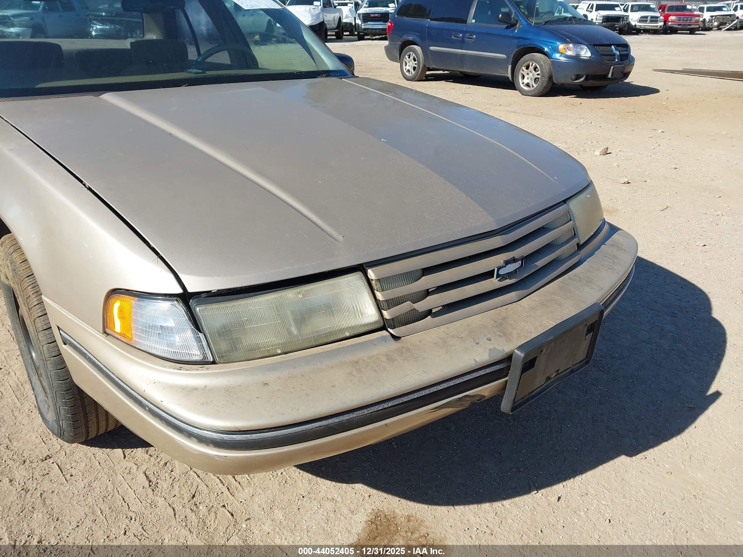 1993 Chevrolet Lumina   Gold vin: 2G1WL54T4P9214730