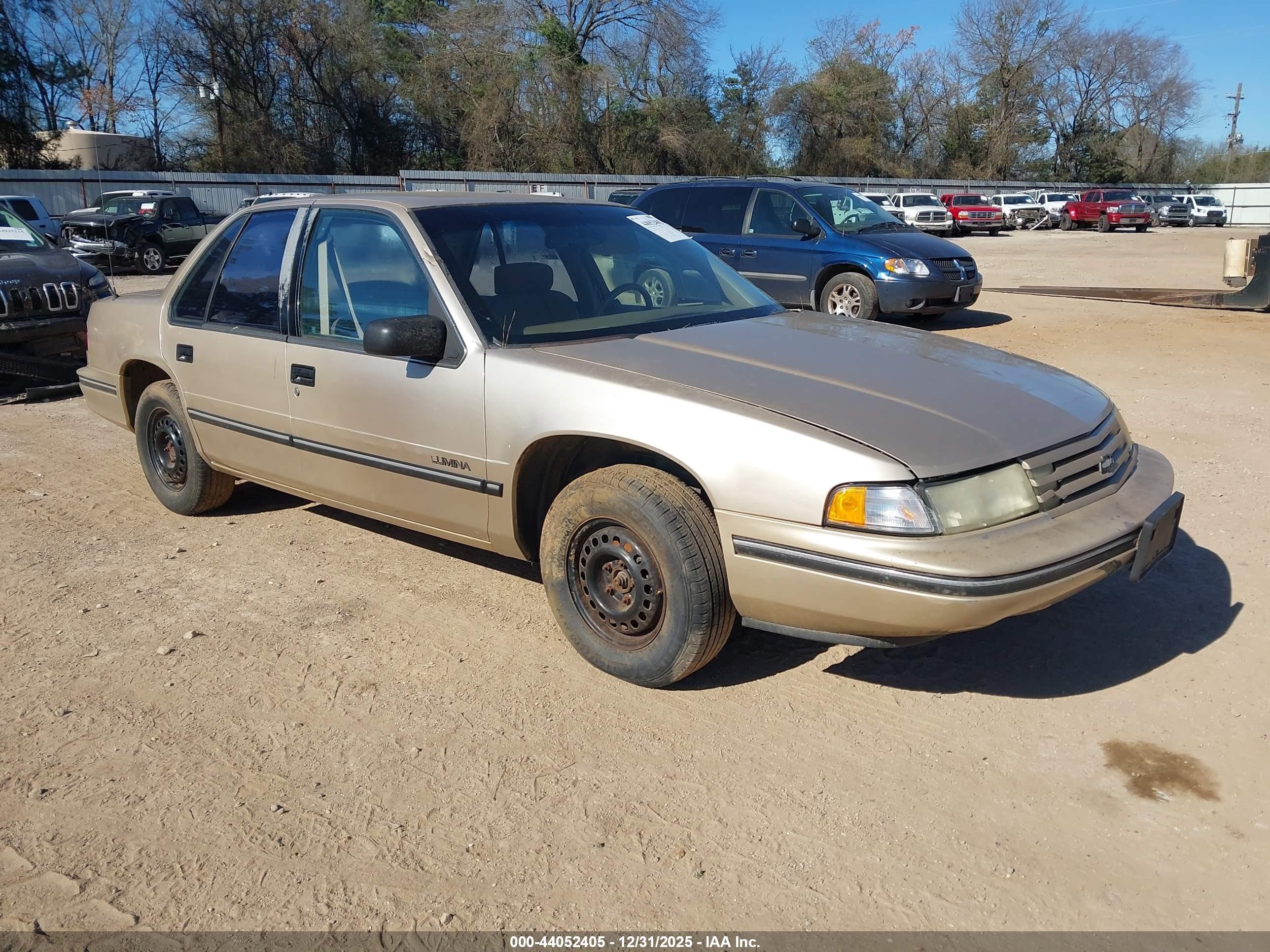 1993 Chevrolet Lumina   Gold vin: 2G1WL54T4P9214730