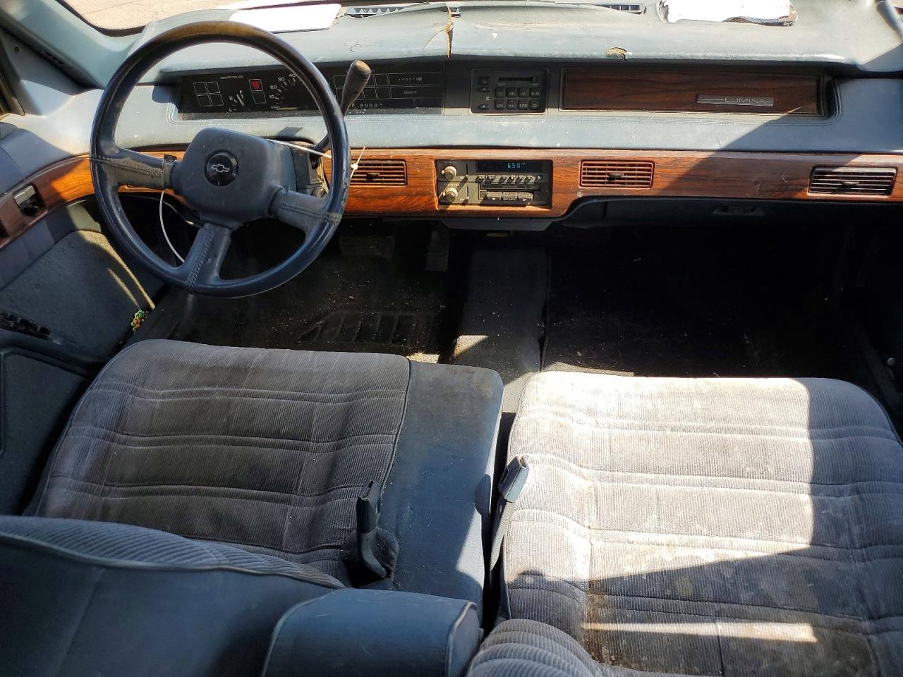 1992 Chevrolet Lumina Silver vin: 2G1WL54T5N1147714