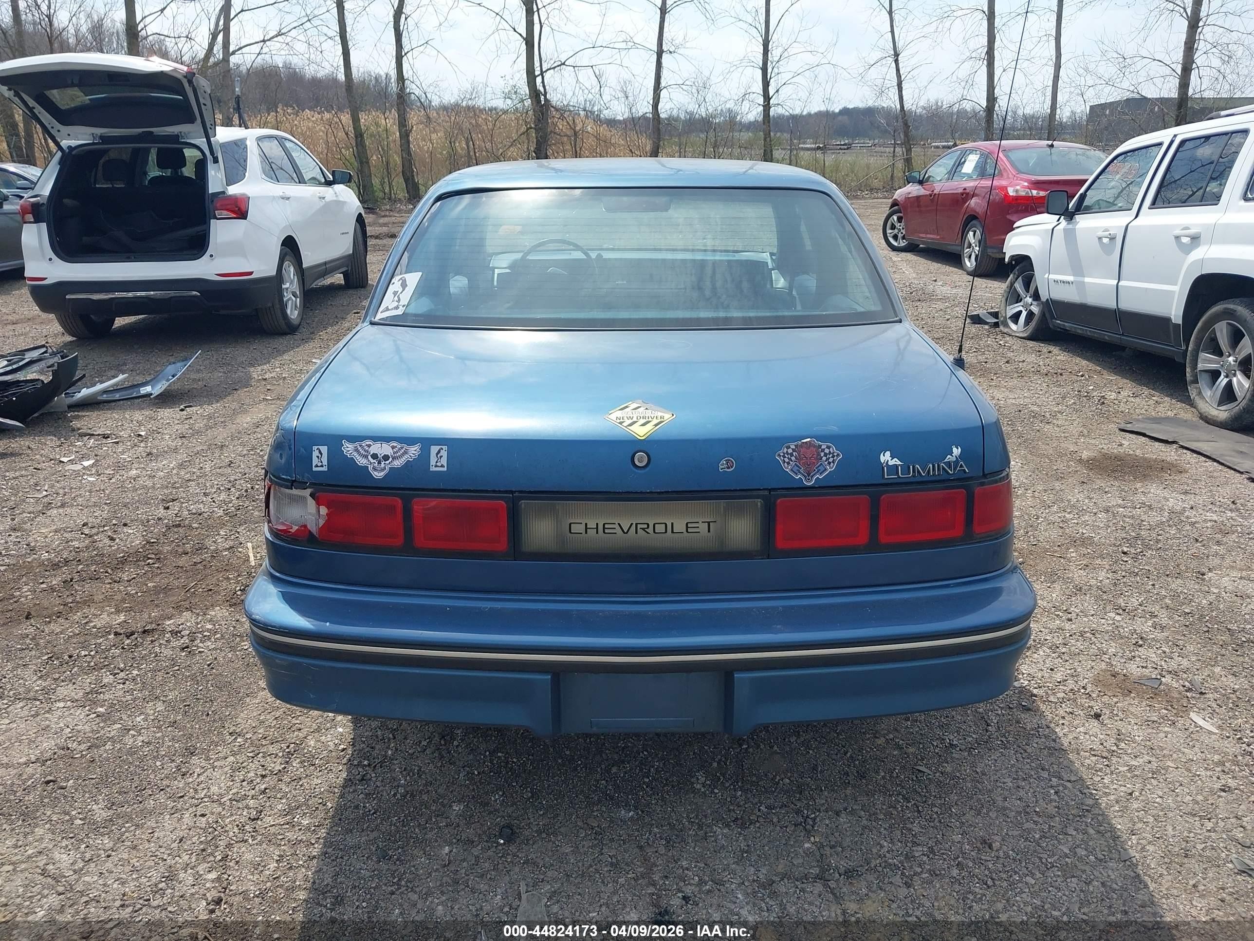 1990 Chevrolet Lumina   Blue vin: 2G1WL54T6L1177740