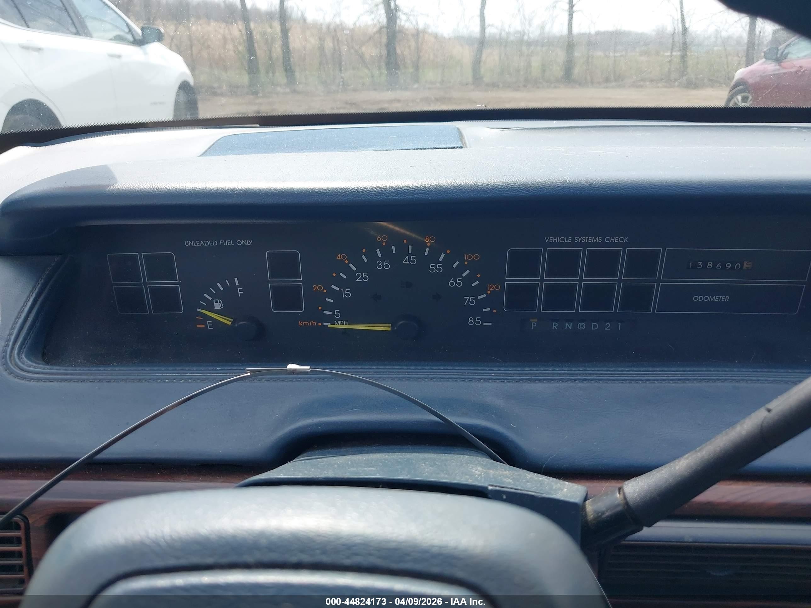 1990 Chevrolet Lumina   Blue vin: 2G1WL54T6L1177740