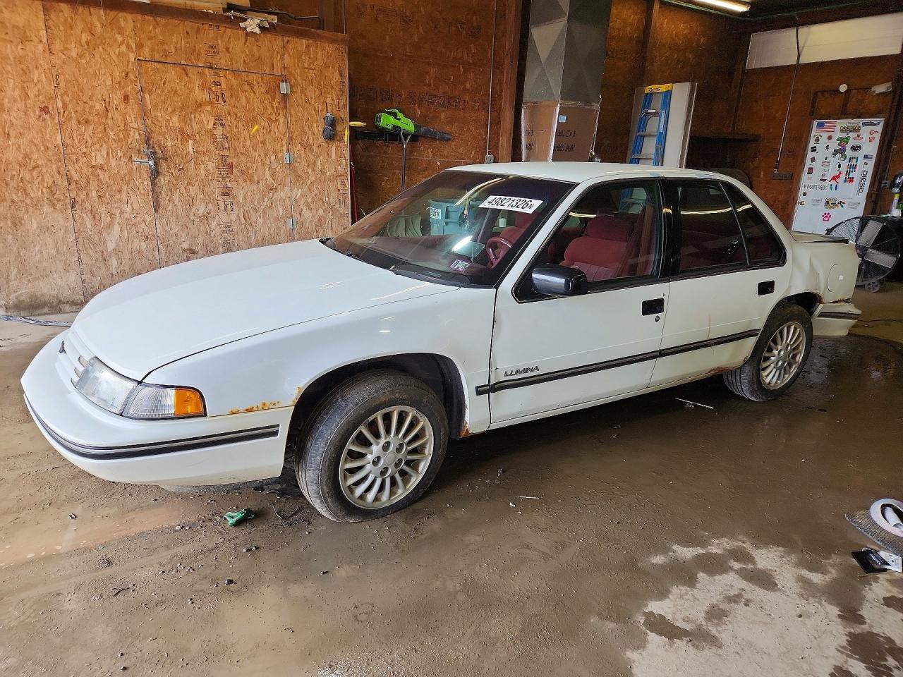 1994 Chevrolet Lumina White vin: 2G1WL54T6R1102710