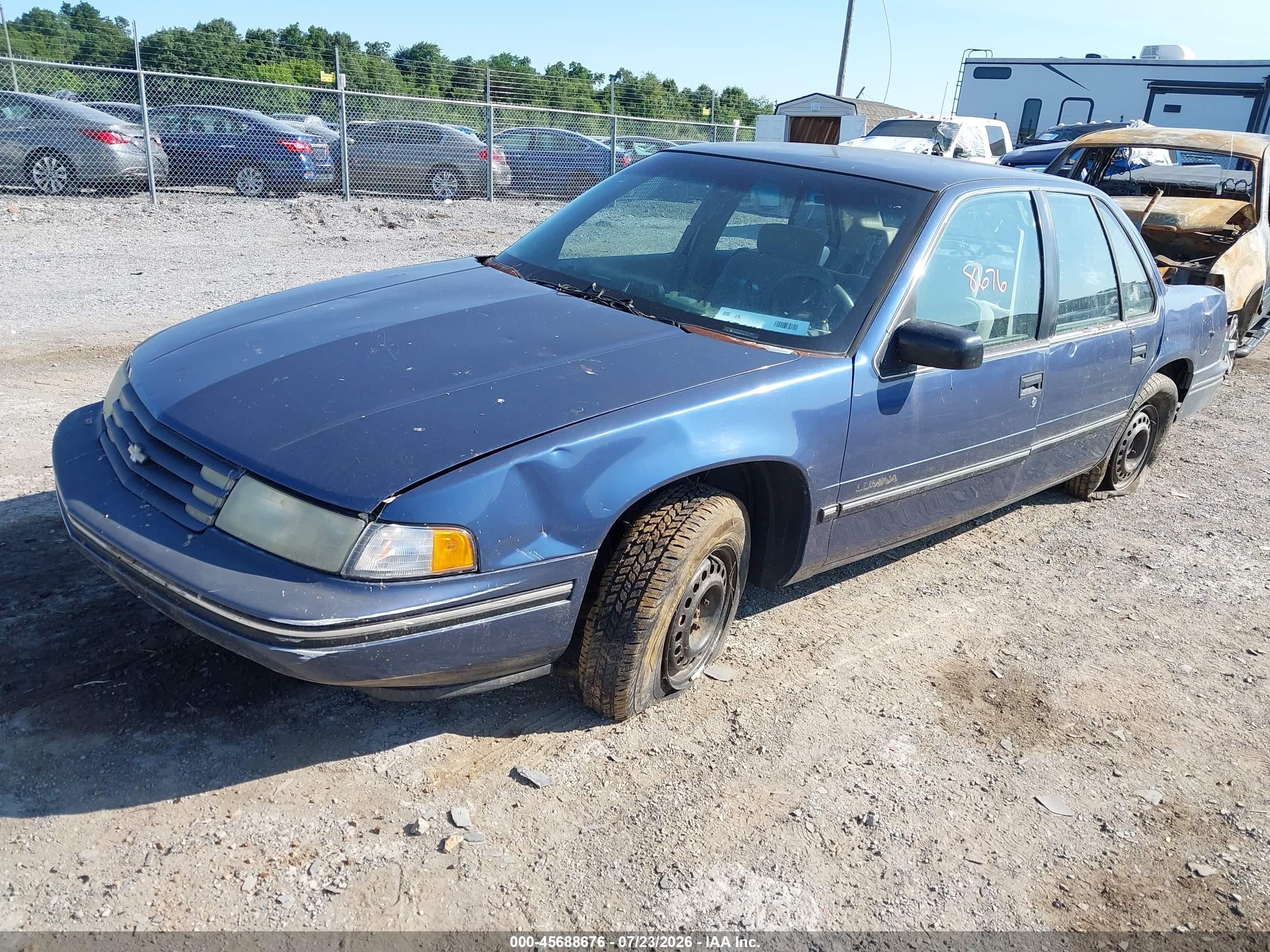 1994 Chevrolet Lumina   Blue vin: 2G1WL54T6R9150144