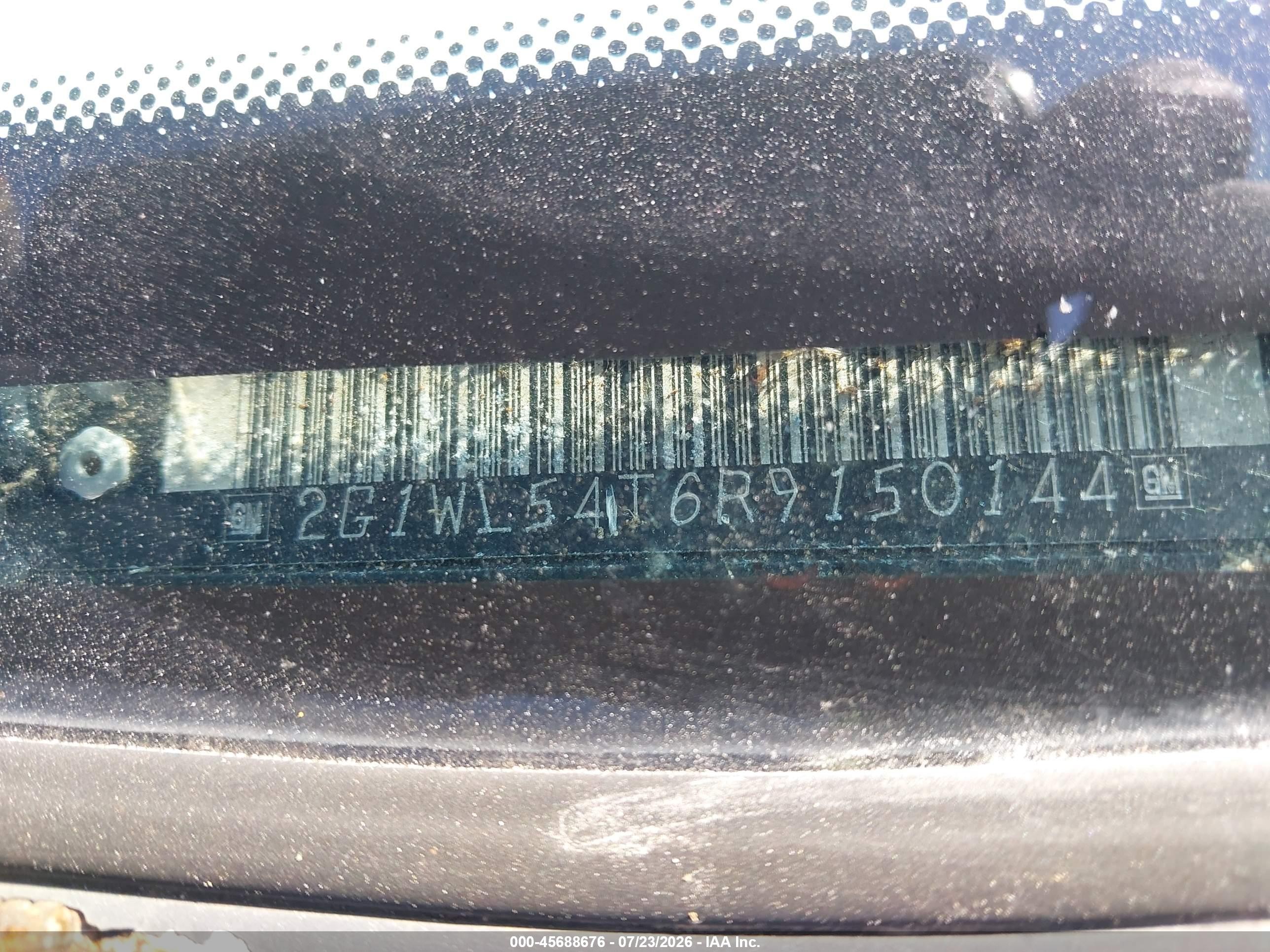 1994 Chevrolet Lumina   Blue vin: 2G1WL54T6R9150144