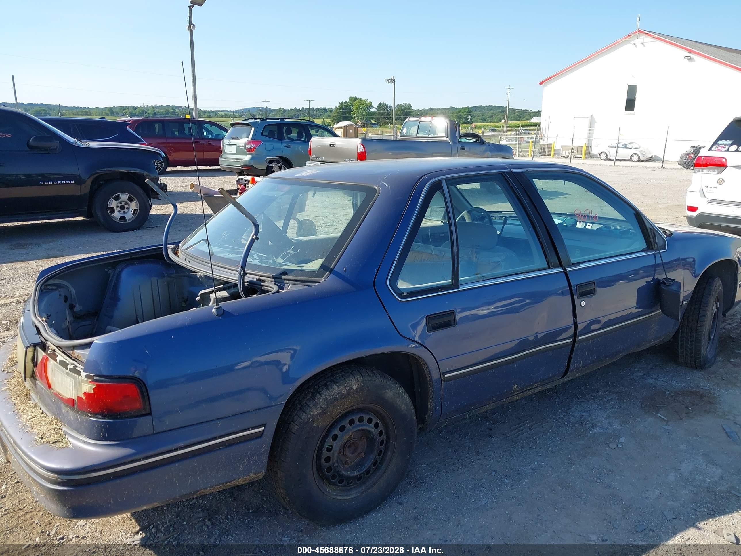 1994 Chevrolet Lumina   Blue vin: 2G1WL54T6R9150144