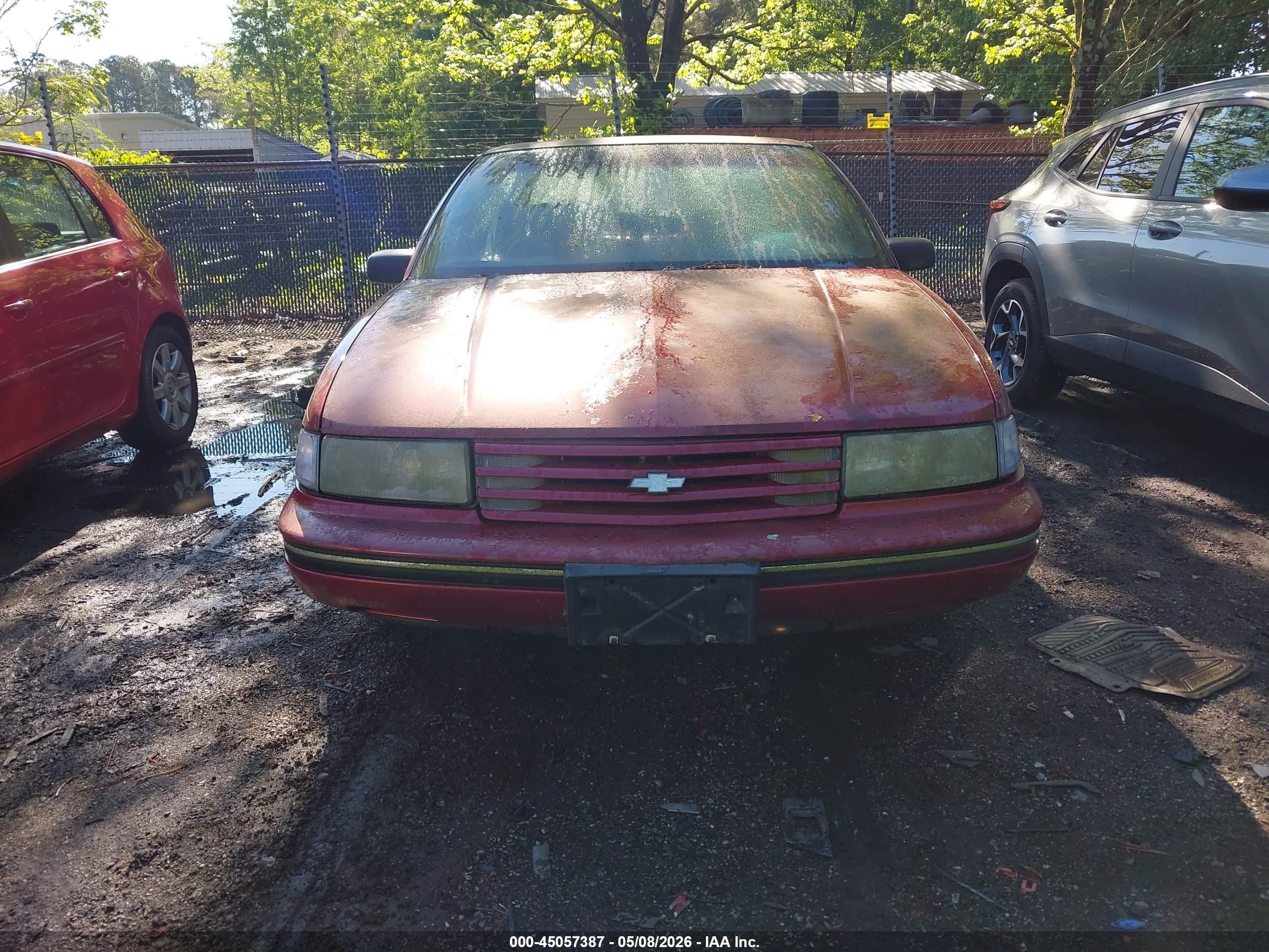 1991 Chevrolet Lumina   Red vin: 2G1WL54TXM1145259