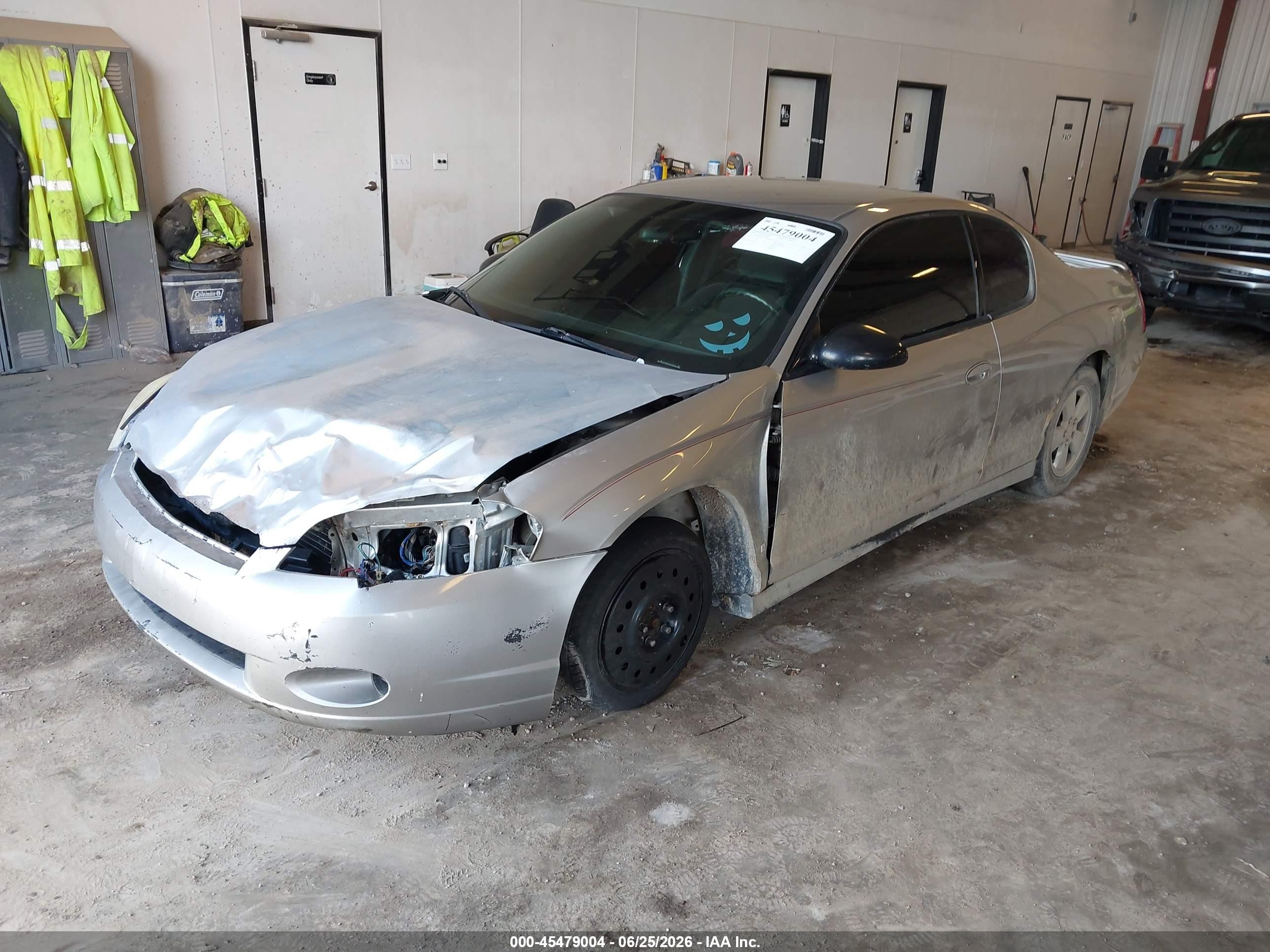 2006 Chevrolet Monte Carlo Lt Silver vin: 2G1WM15K069256869