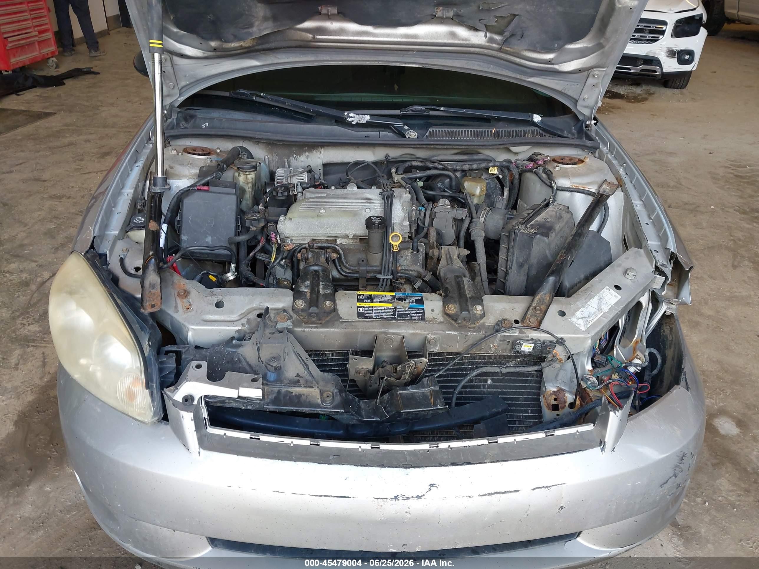 2006 Chevrolet Monte Carlo Lt Silver vin: 2G1WM15K069256869