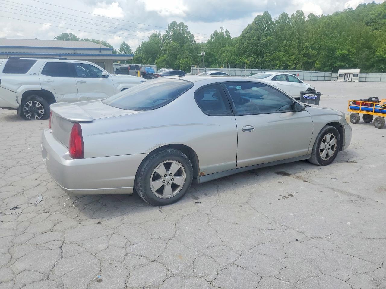 2006 Chevrolet Monte Carlo Lt Silver vin: 2G1WM15K369244148
