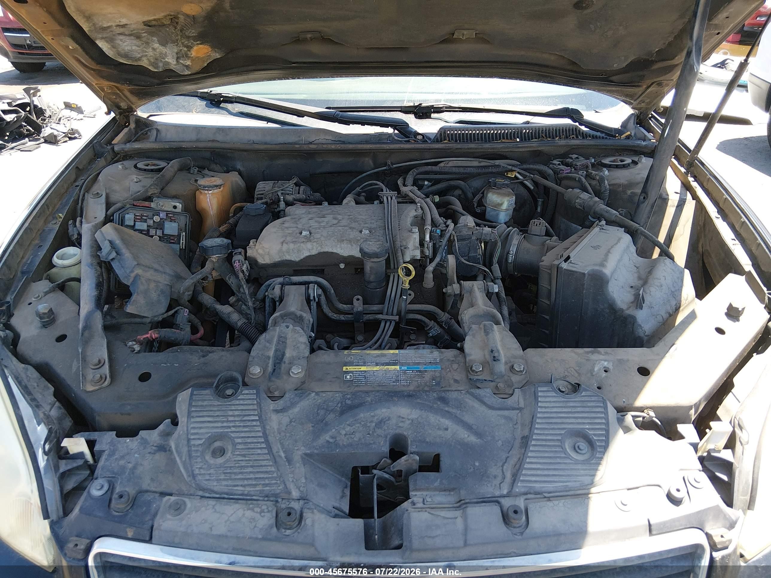 2006 Chevrolet Monte Carlo Lt Black vin: 2G1WM15K469244191