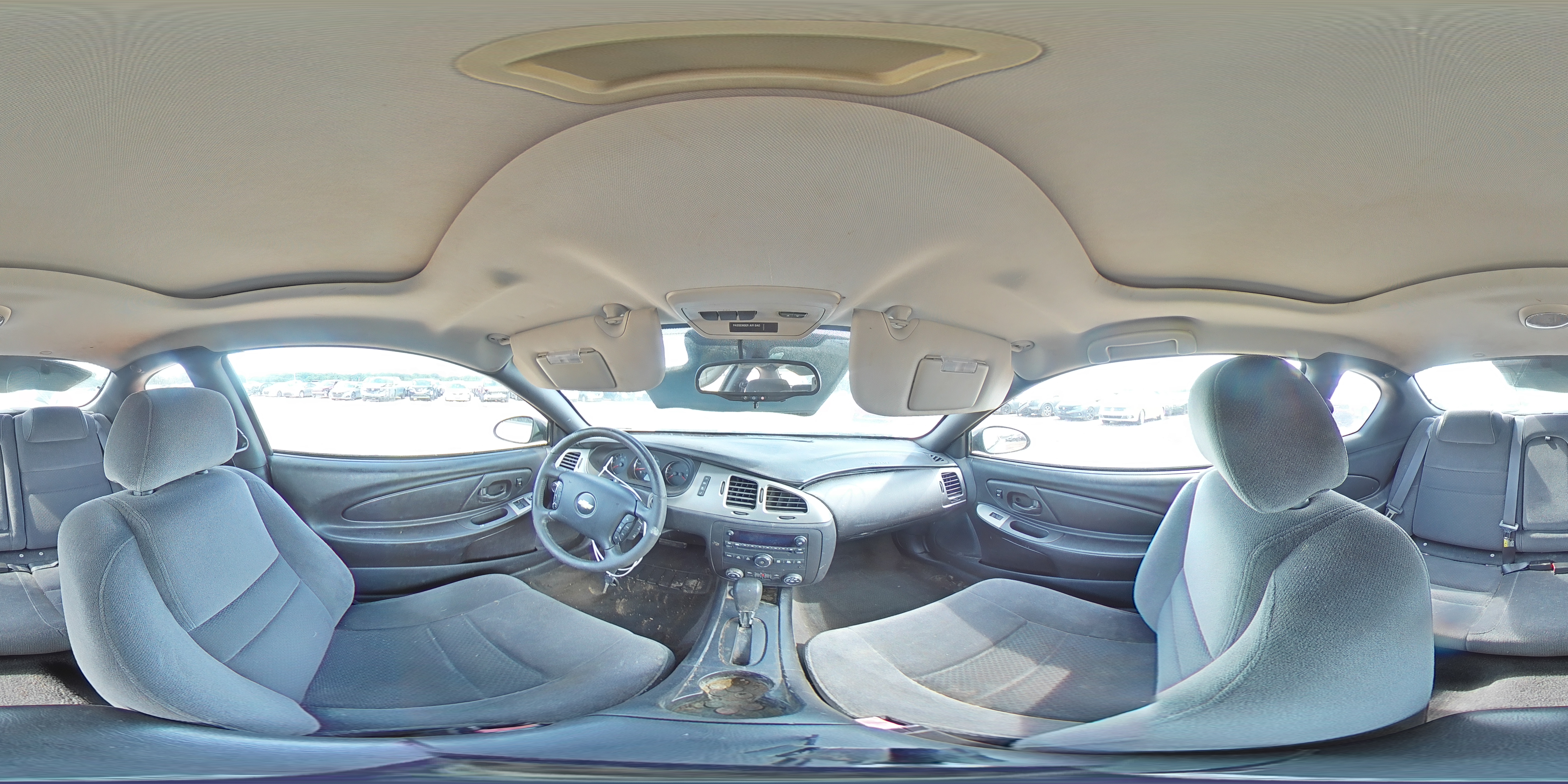 2006 Chevrolet Monte Carlo Lt White vin: 2G1WM15K769314833