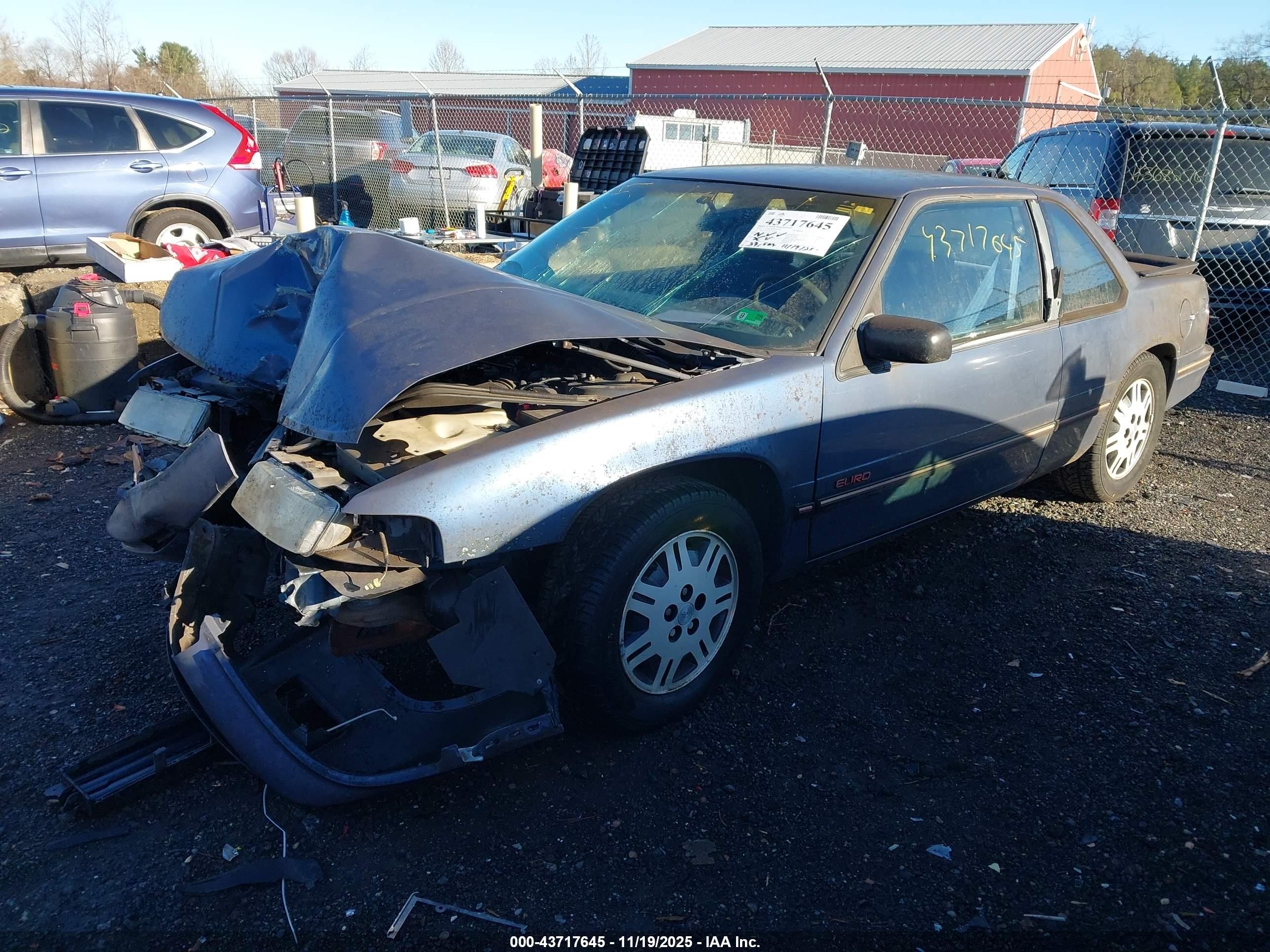 1993 Chevrolet Lumina Euro Blue vin: 2G1WN14T6P9116348
