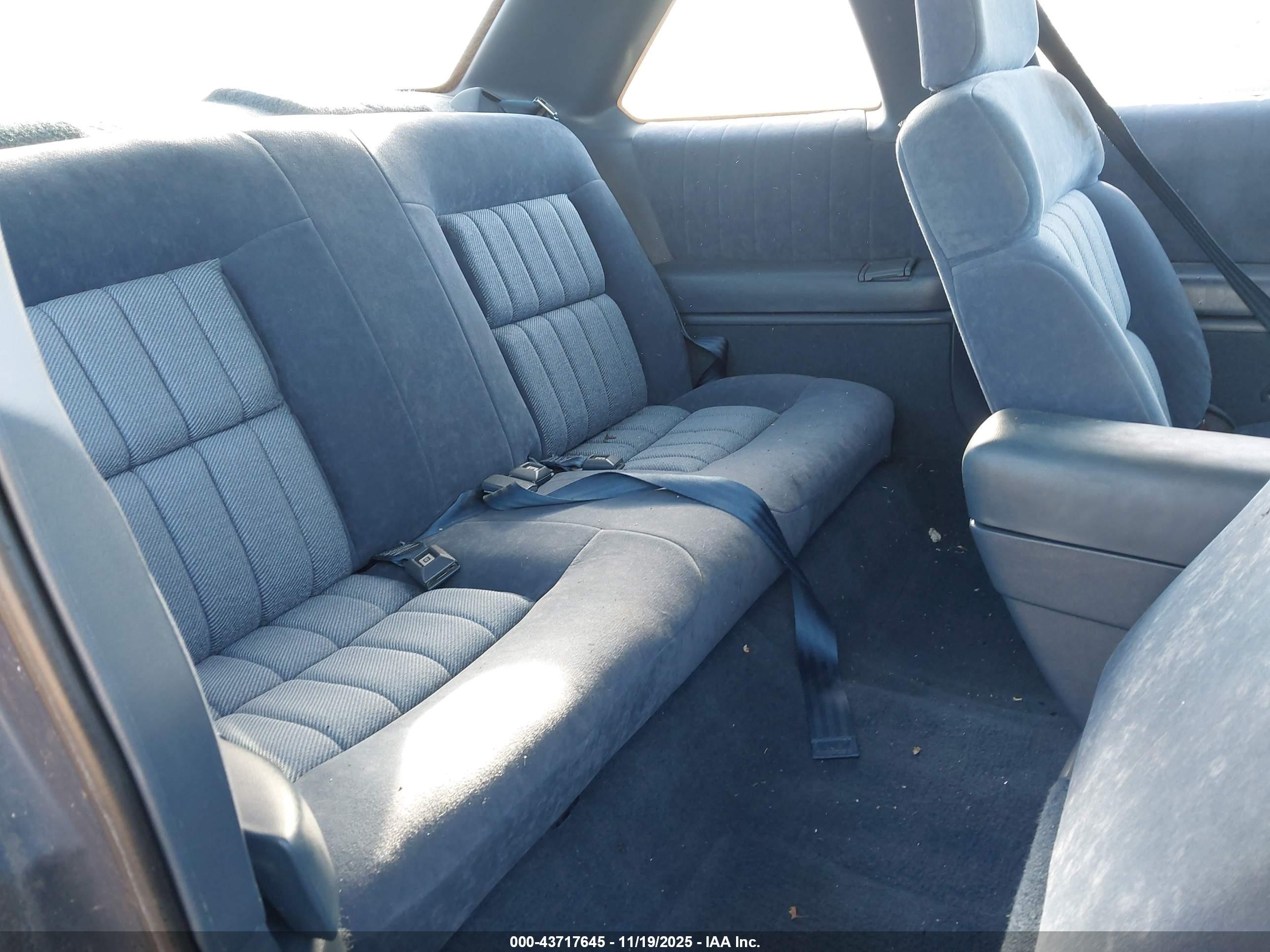 1993 Chevrolet Lumina Euro Blue vin: 2G1WN14T6P9116348