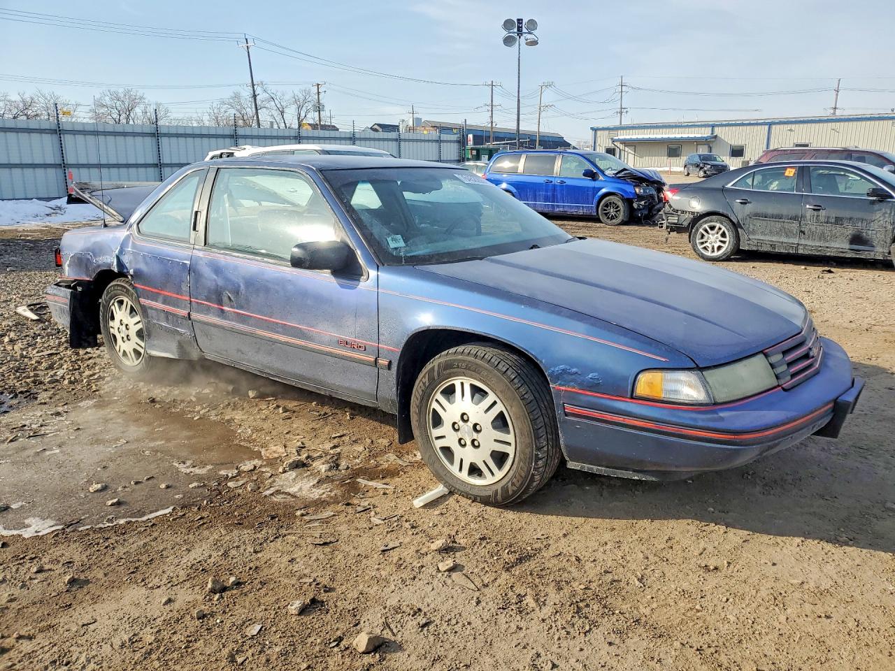 1994 Chevrolet Lumina Euro Blue vin: 2G1WN14T6R9109340
