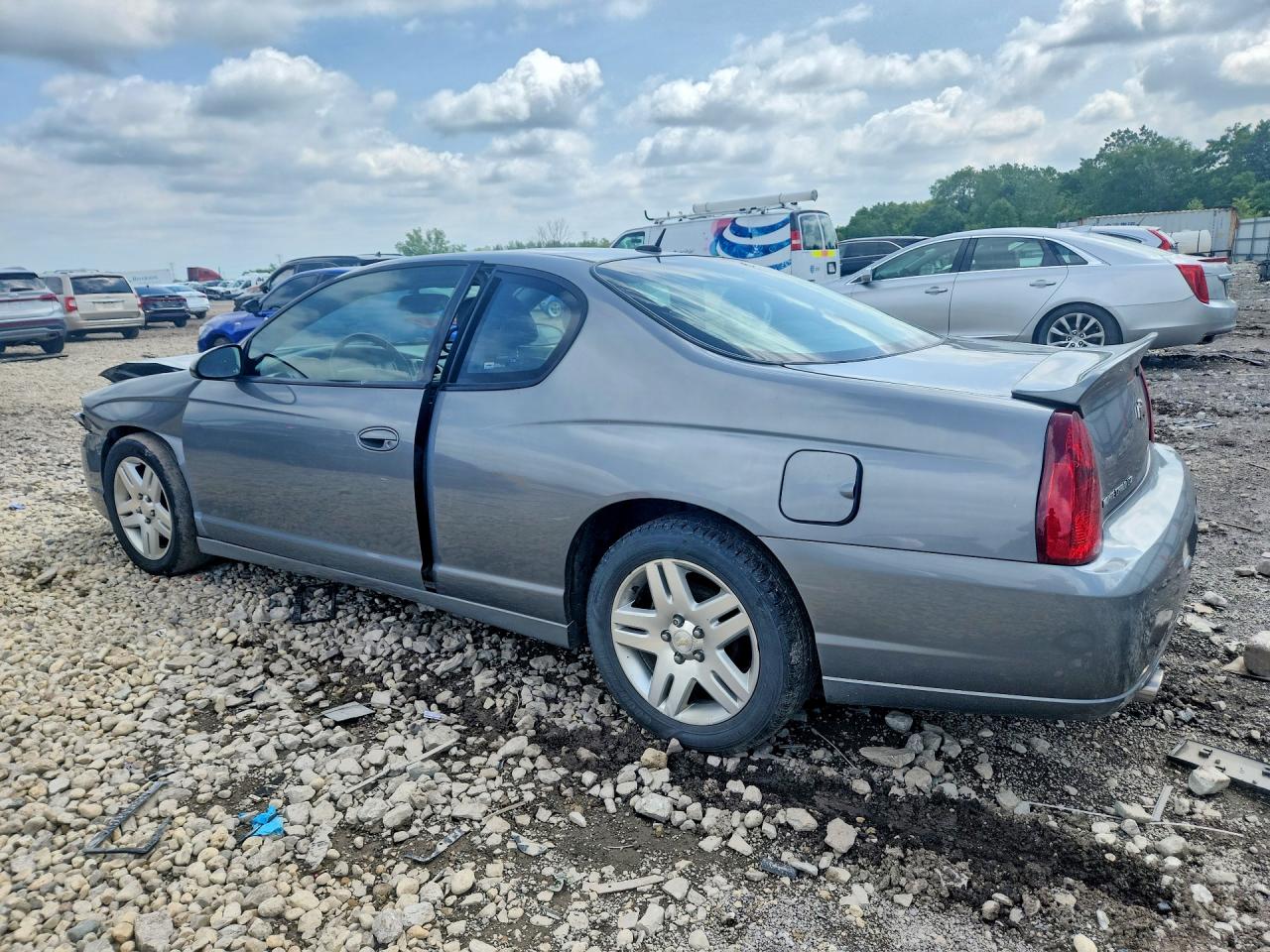 2006 Chevrolet Monte Carlo Ltz Gray vin: 2G1WN151169396076