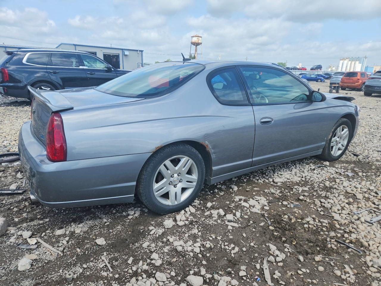 2006 Chevrolet Monte Carlo Ltz Gray vin: 2G1WN151169396076