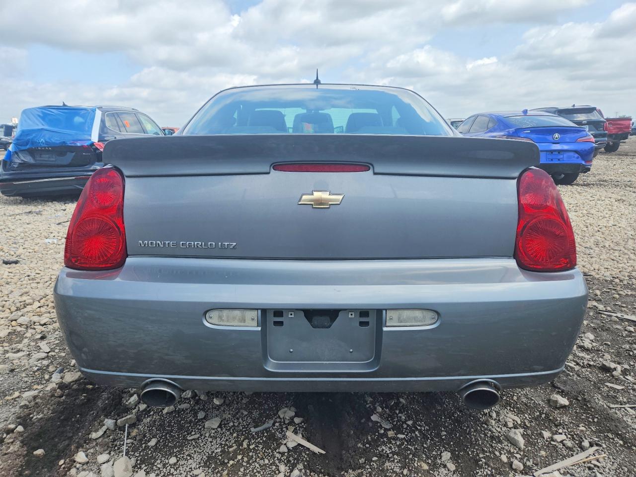 2006 Chevrolet Monte Carlo Ltz Gray vin: 2G1WN151169396076