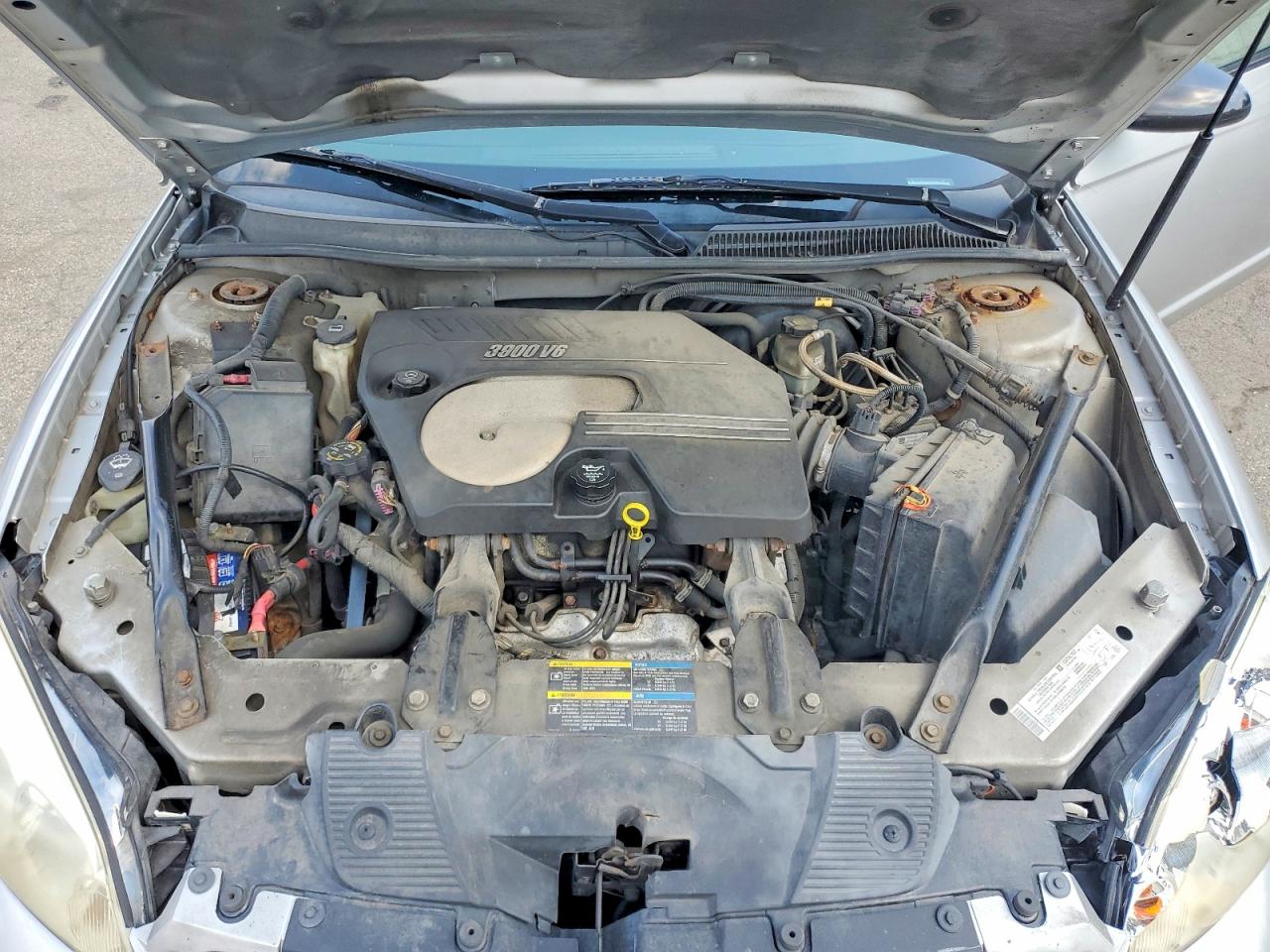 2006 Chevrolet Monte Carlo Ltz Silver vin: 2G1WN151569337225