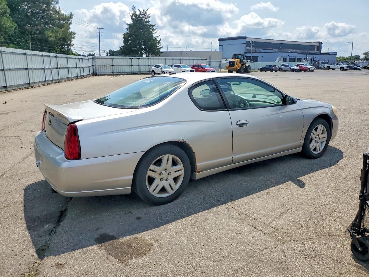 2006 Chevrolet Monte Carlo Ltz Silver vin: 2G1WN151569337225