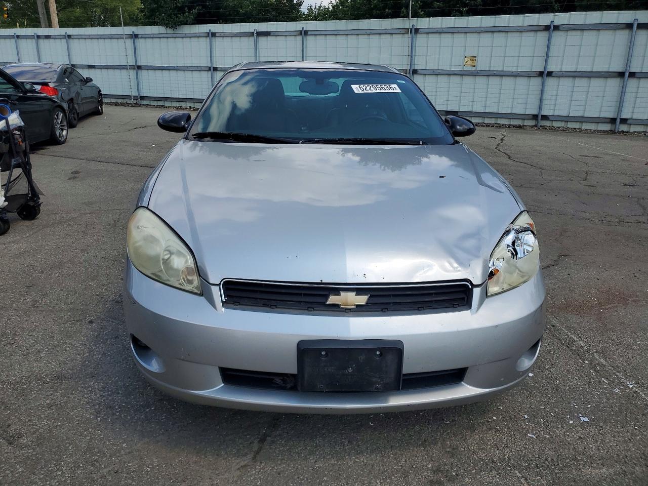 2006 Chevrolet Monte Carlo Ltz Silver vin: 2G1WN151569337225
