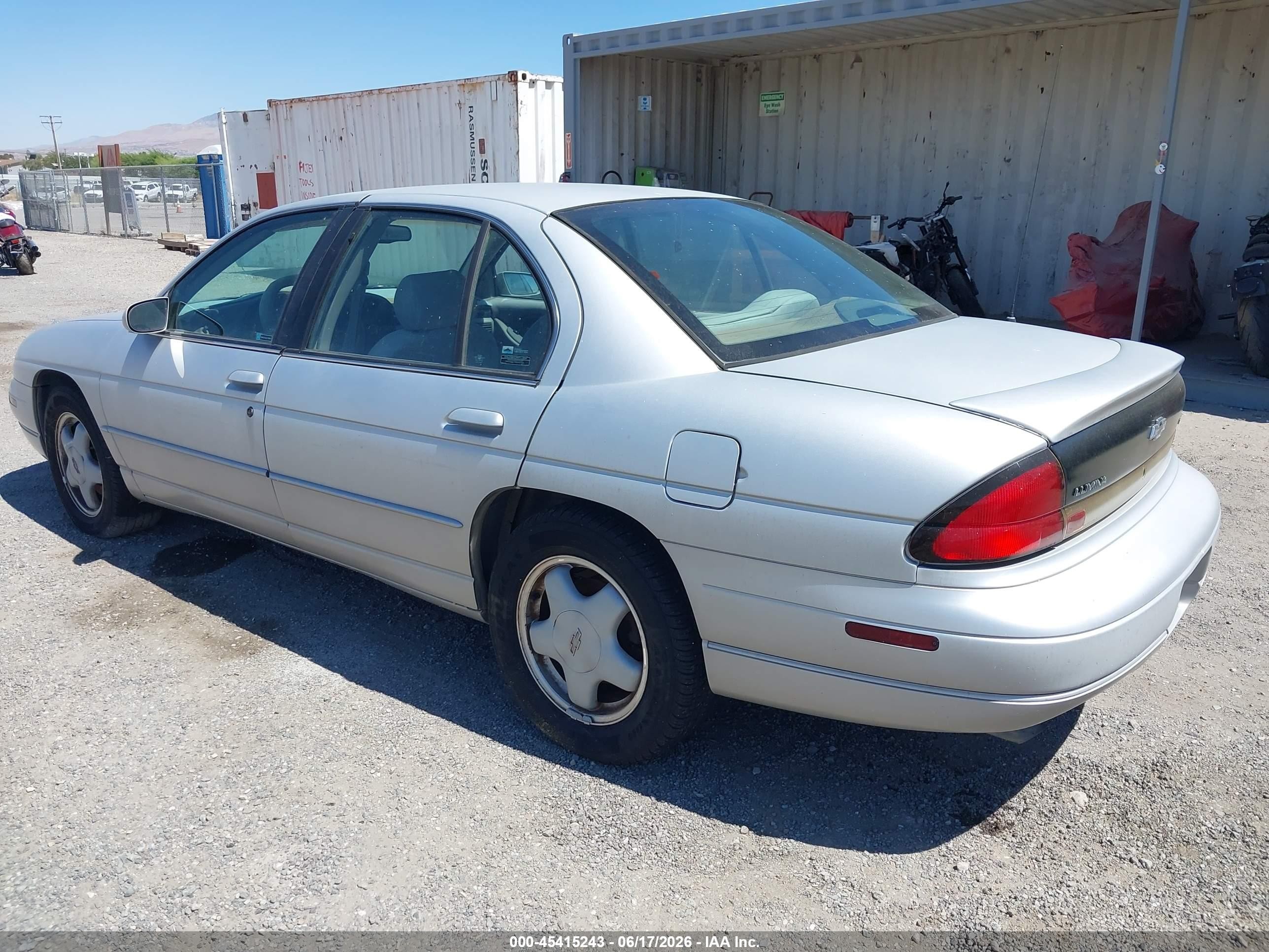 1999 Chevrolet Lumina Ltz Gray vin: 2G1WN52K3X9194409