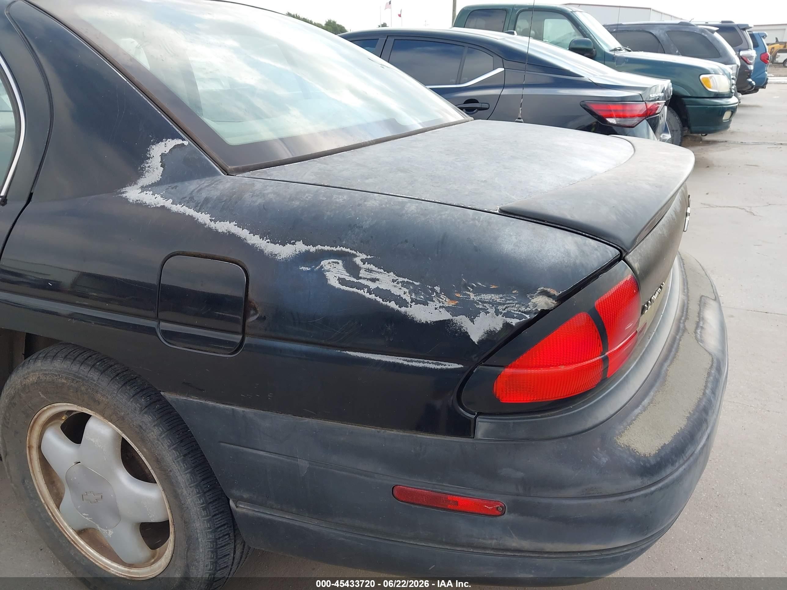 1997 Chevrolet Lumina Ltz Black vin: 2G1WN52M2V9336733
